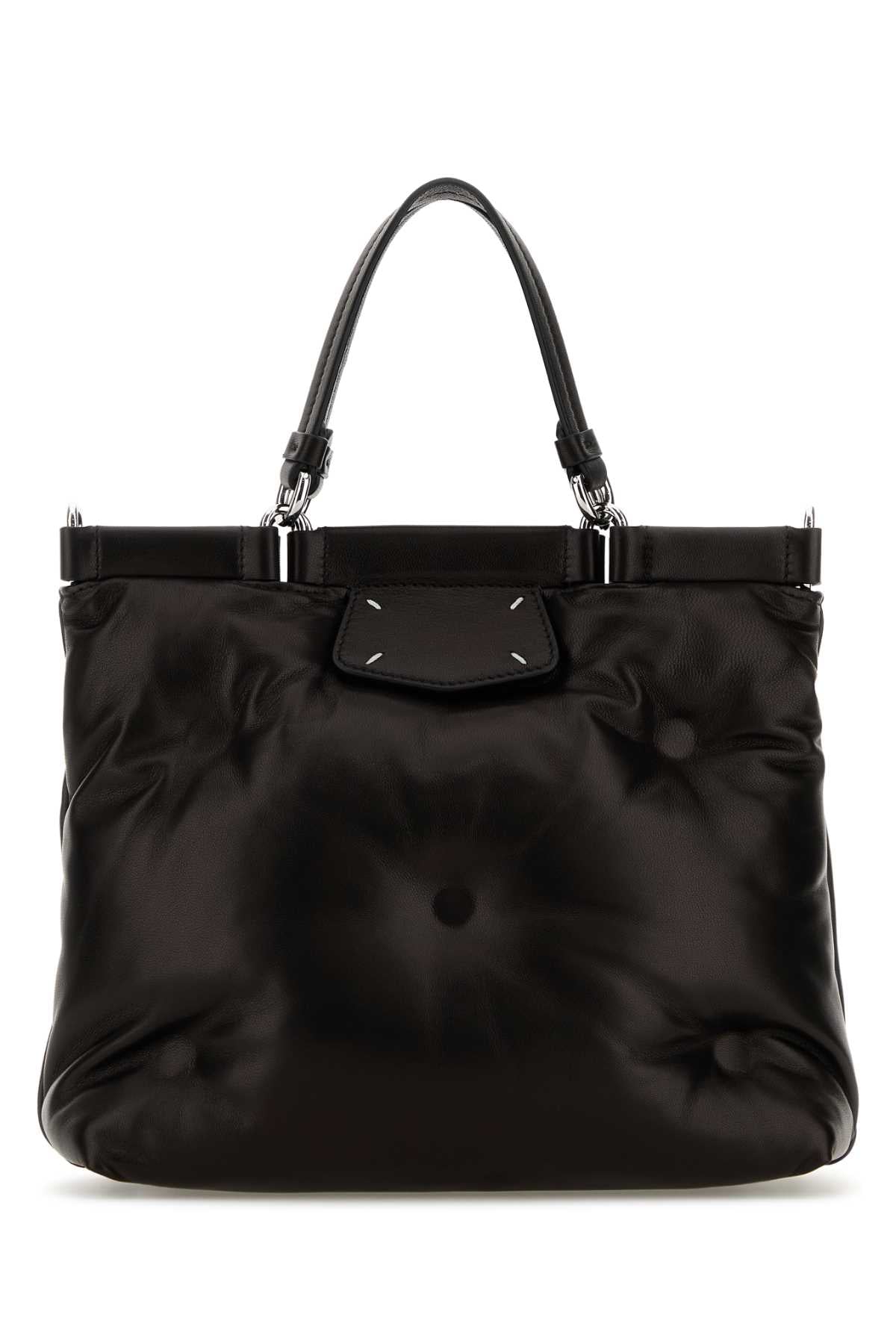 Maison Margiela Women Black Leather Handbag MAISON MARGIELA