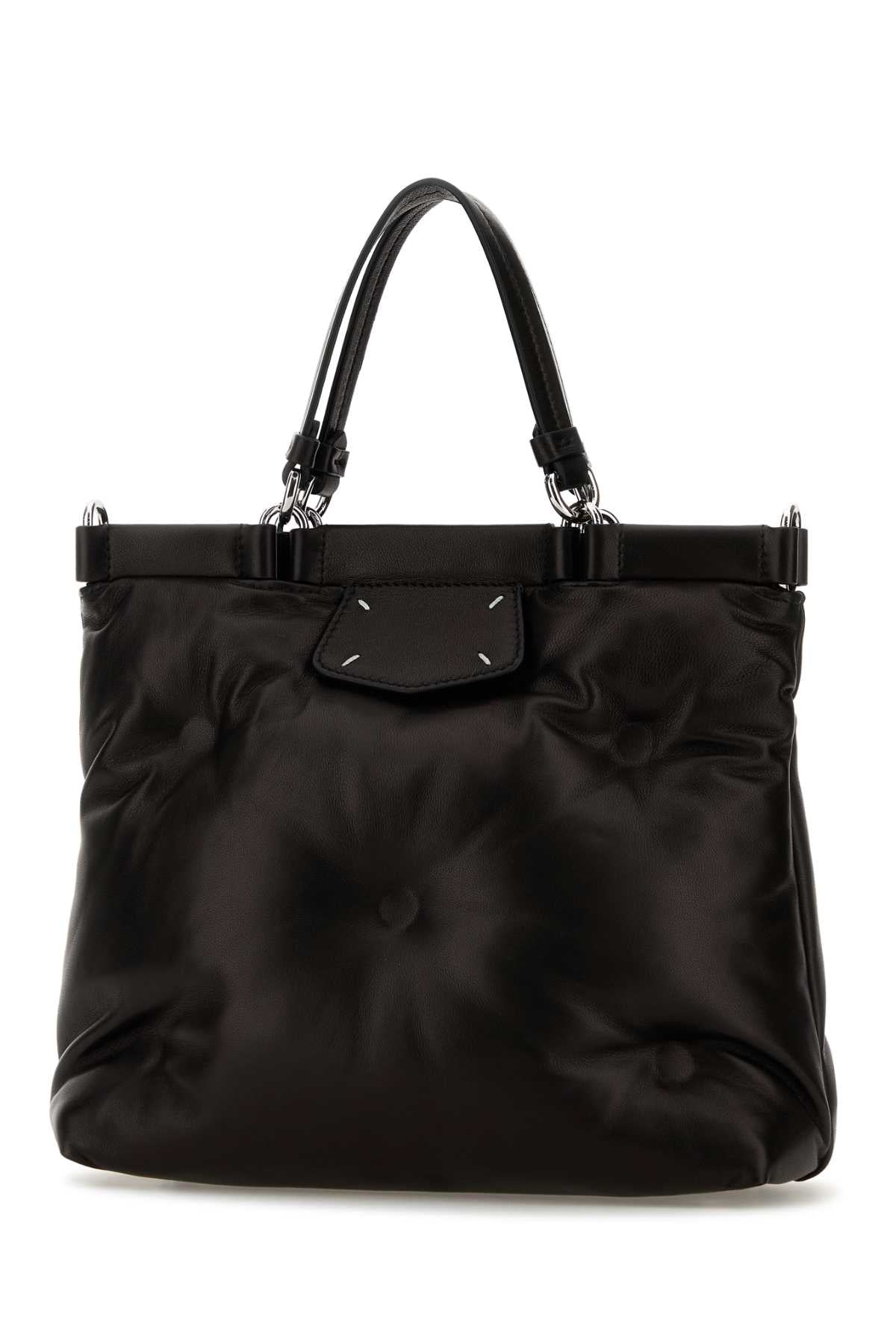Maison Margiela Women Black Leather Handbag MAISON MARGIELA