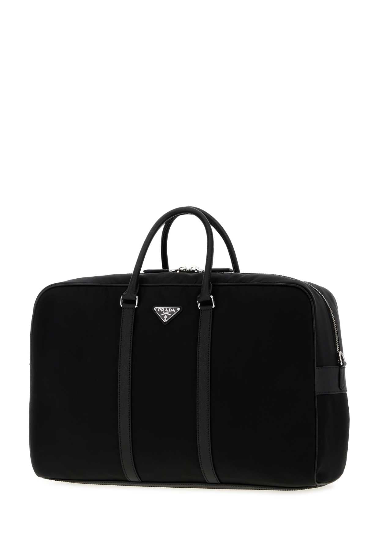 Prada Men Black Re-Nylon Travel Bag PRADA
