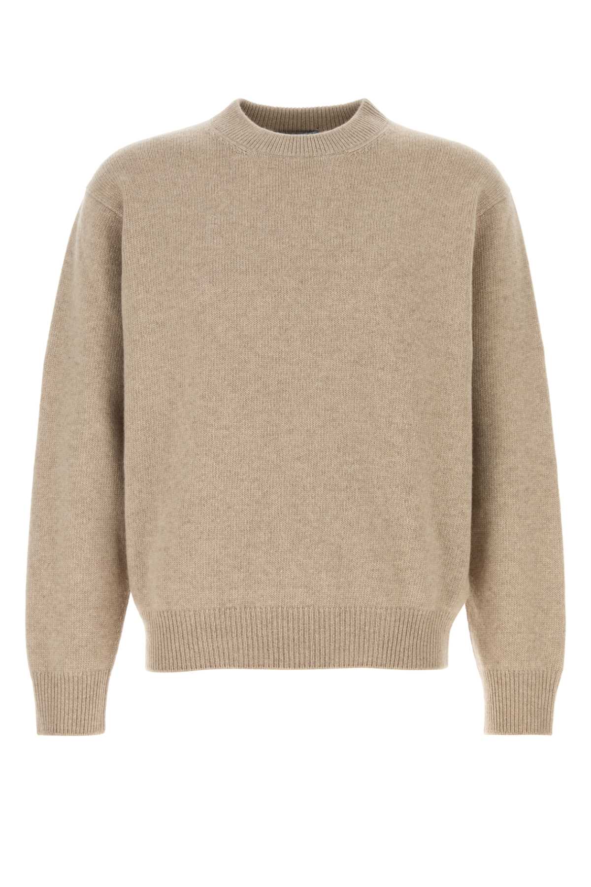 Prada Men Sand Cashmere Sweater PRADA