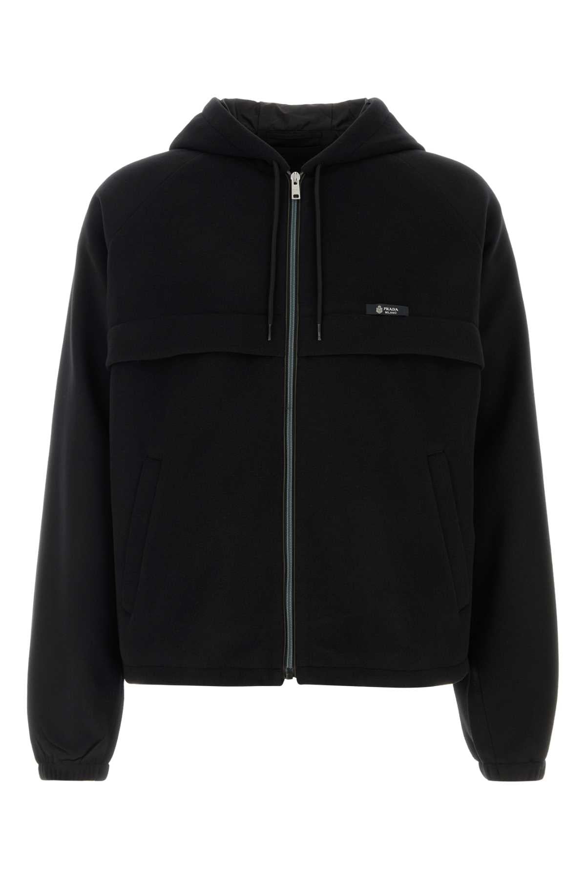 Prada Men Black Pile Jacket PRADA
