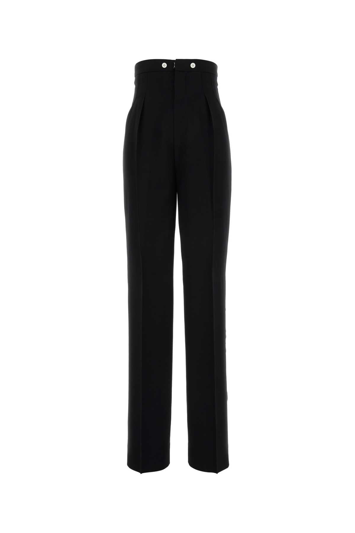 Maison Margiela Women Black Wool Pant MAISON MARGIELA