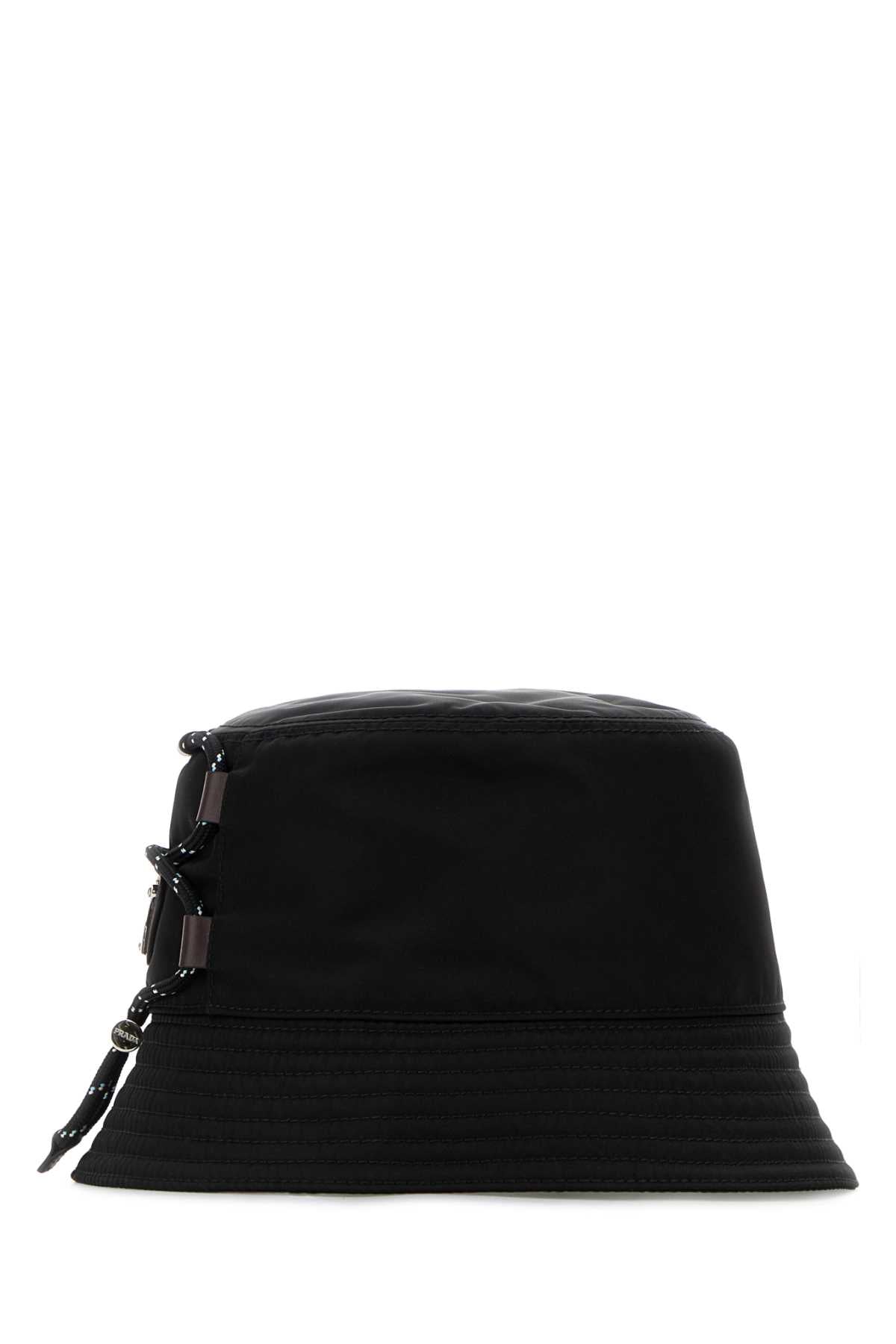 Prada Men Black Re-Nylon Bucket Hat PRADA