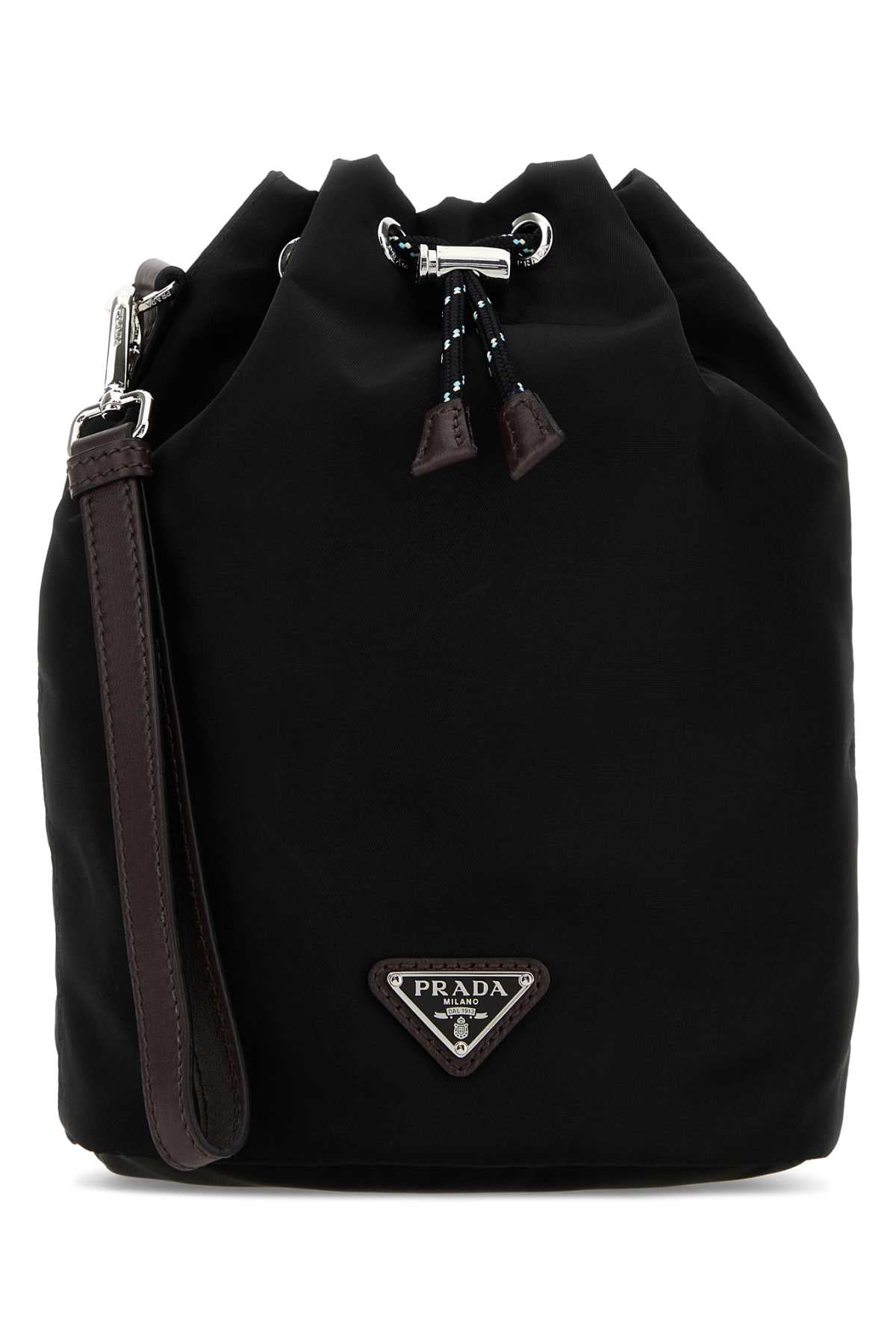 Prada Men Black Fabric Clutch PRADA