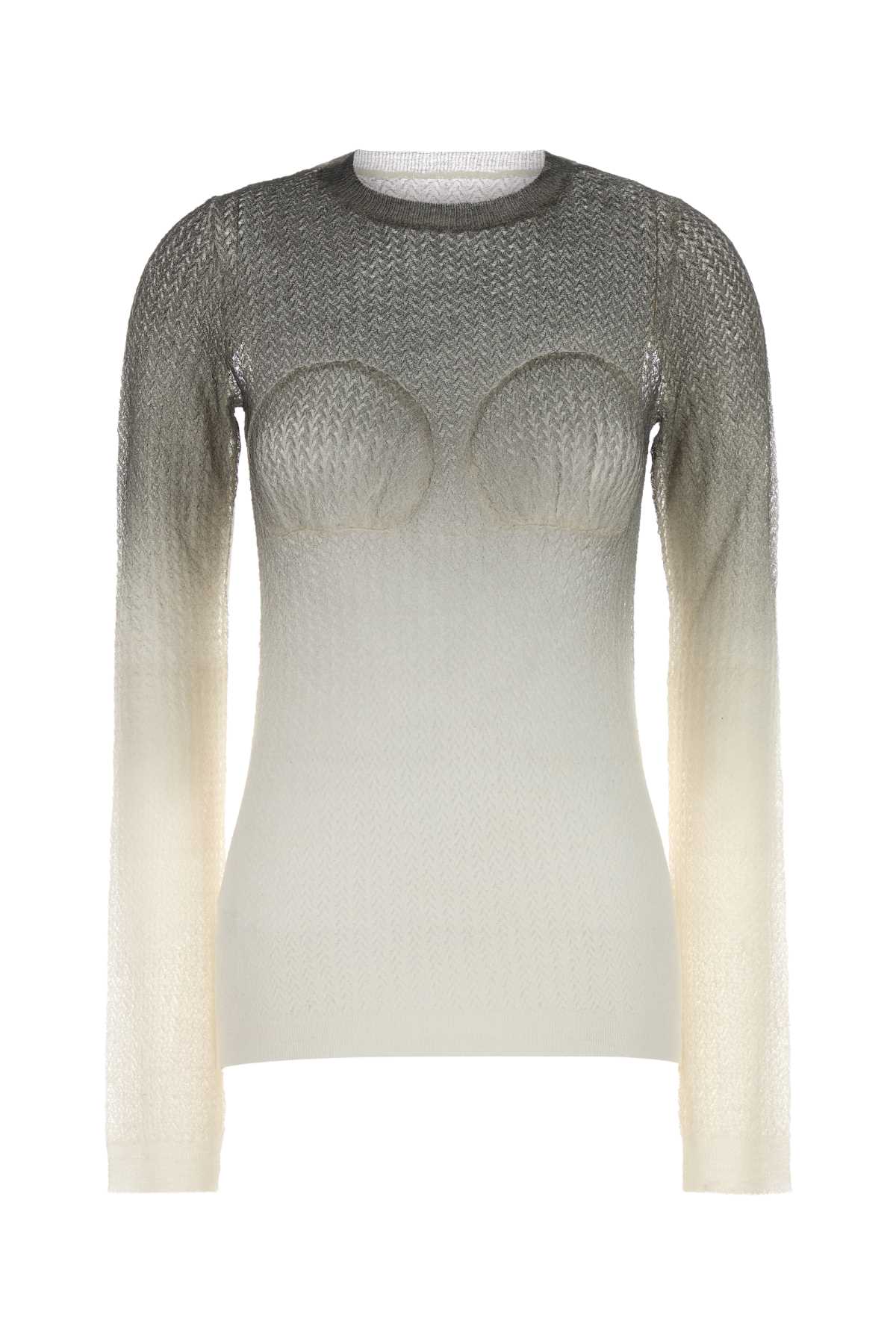 Maison Margiela Women Multicolor Wool Blend Sweater MAISON MARGIELA