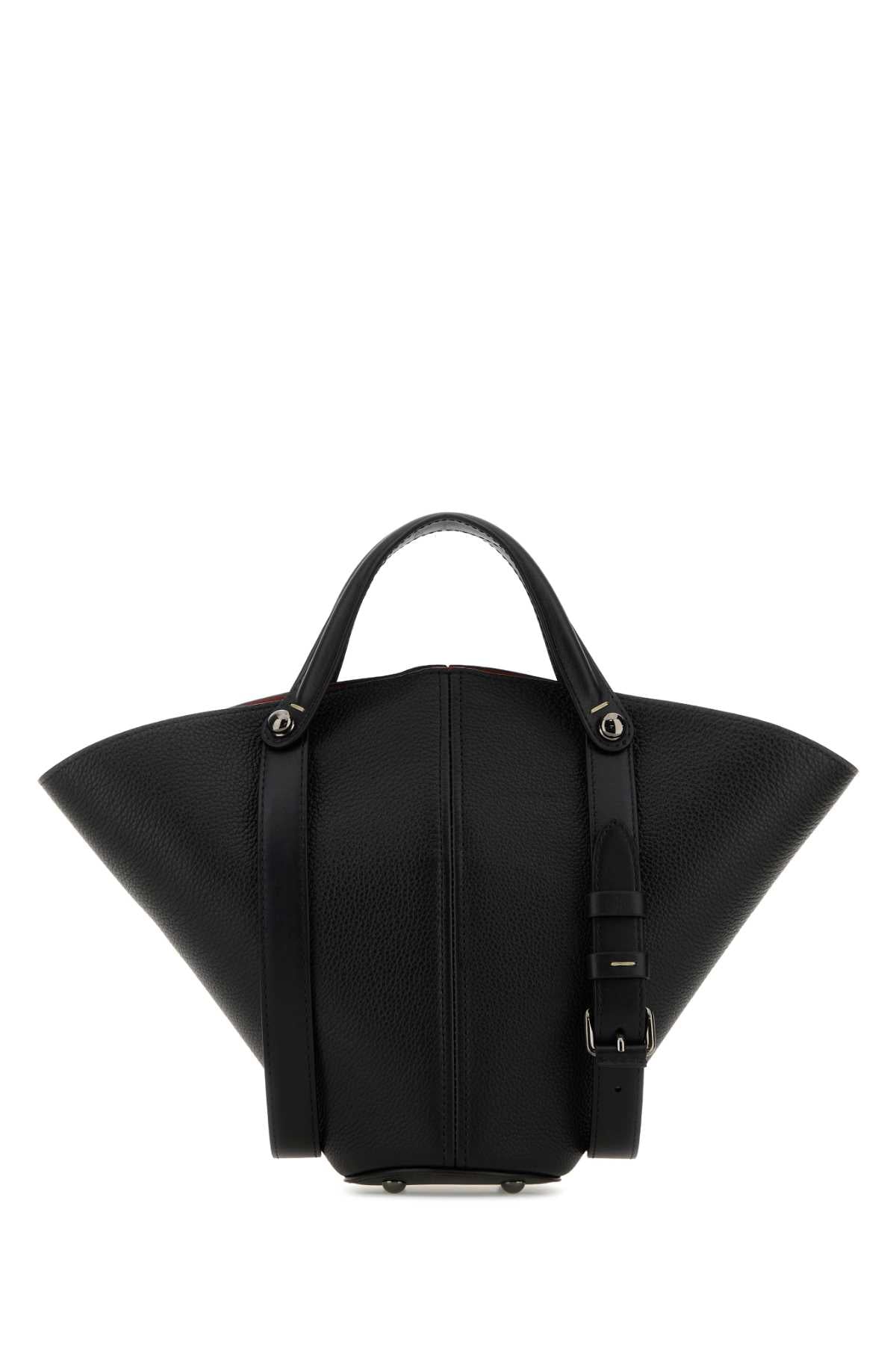 Maison Margiela Women Black Leather Bucket Bag MAISON MARGIELA
