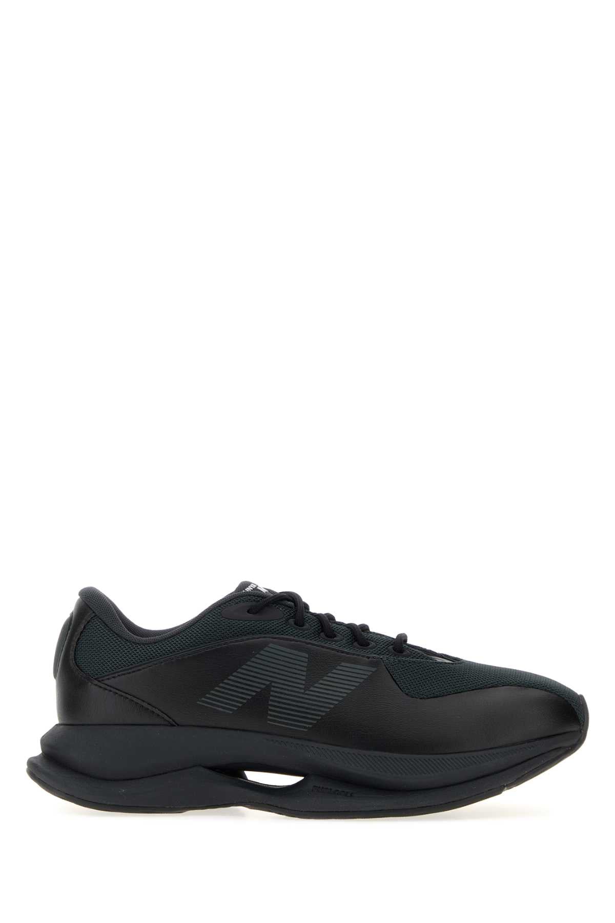Junya Watanabe Men Black Synthetic Leather And Fabric Junya Watanabe Man X New Balance Sneakers JUNYA WATANABE