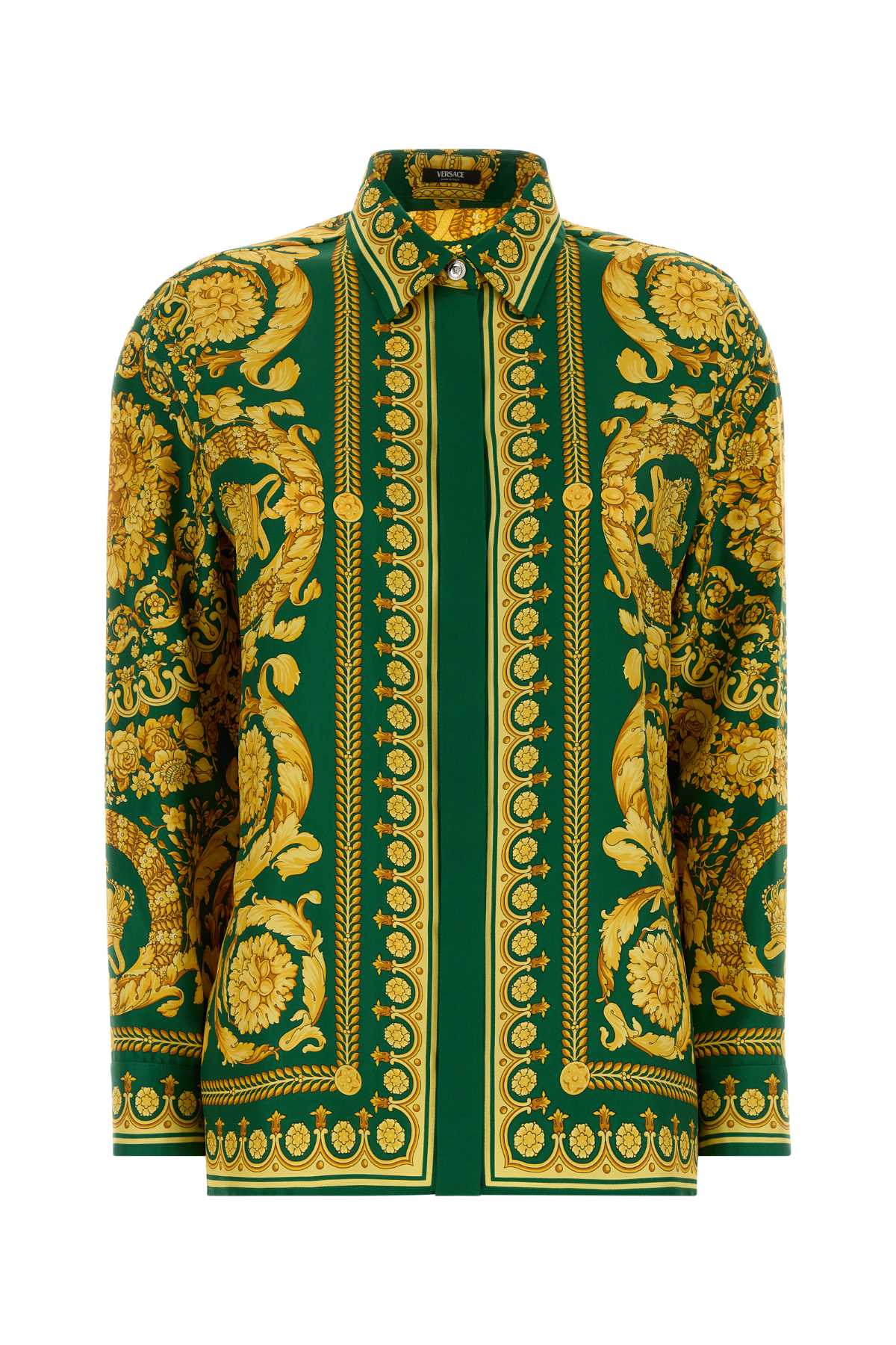 Versace Women Printed Silk Shirt VERSACE