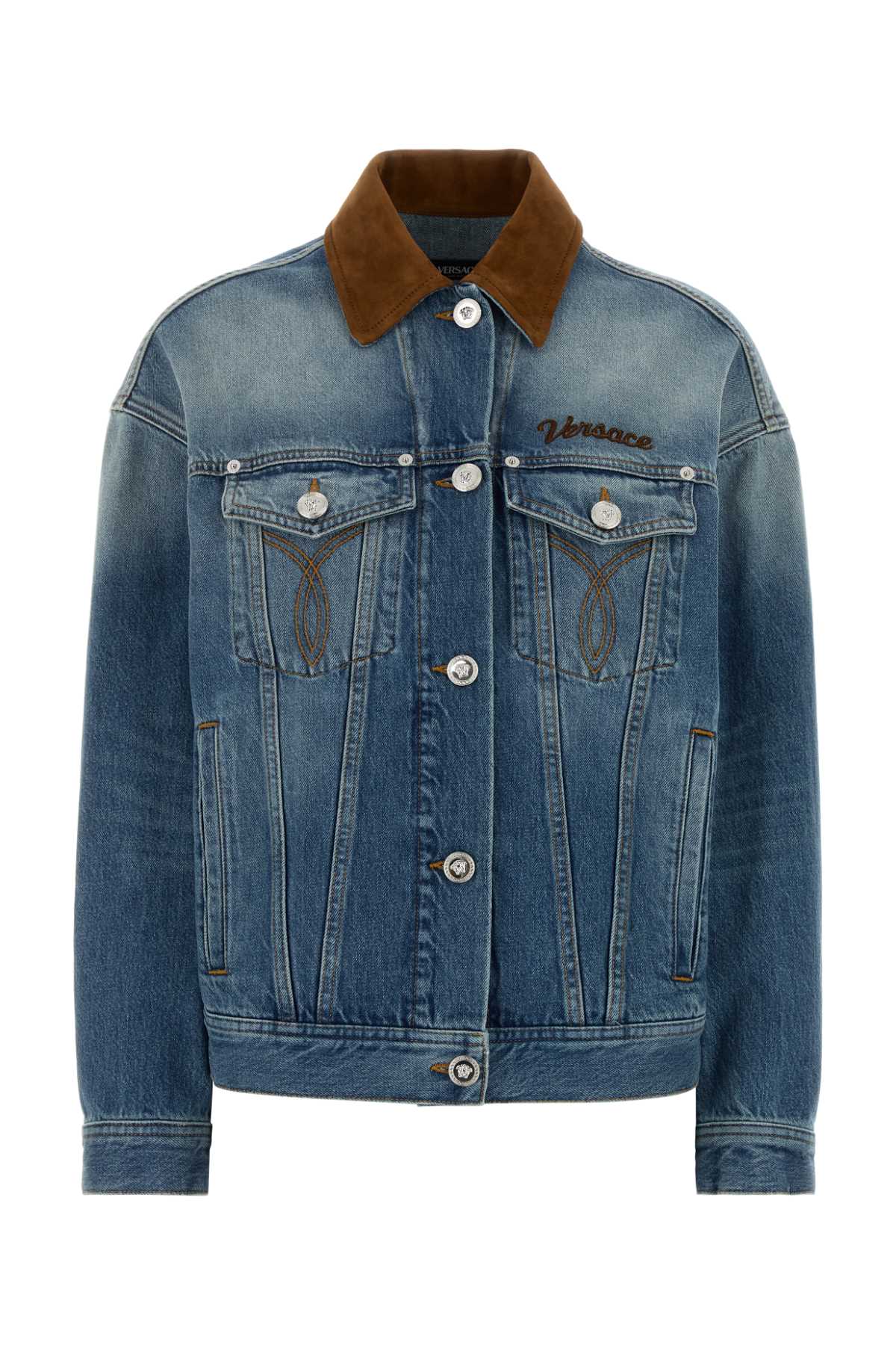 Versace Women Denim Jacket VERSACE