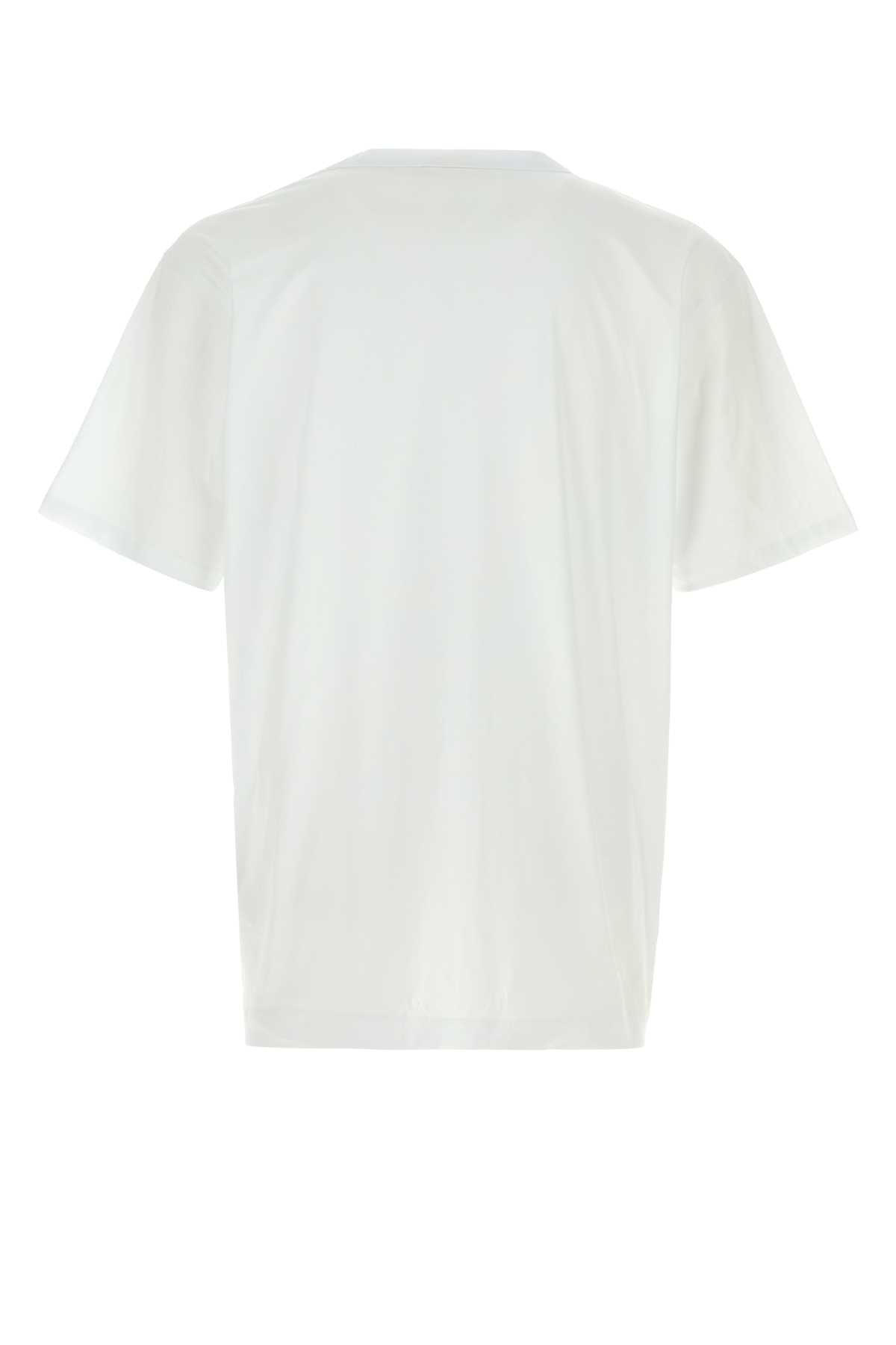 Dries Van Noten Men White Cotton Heer T-Shirt DRIES VAN NOTEN