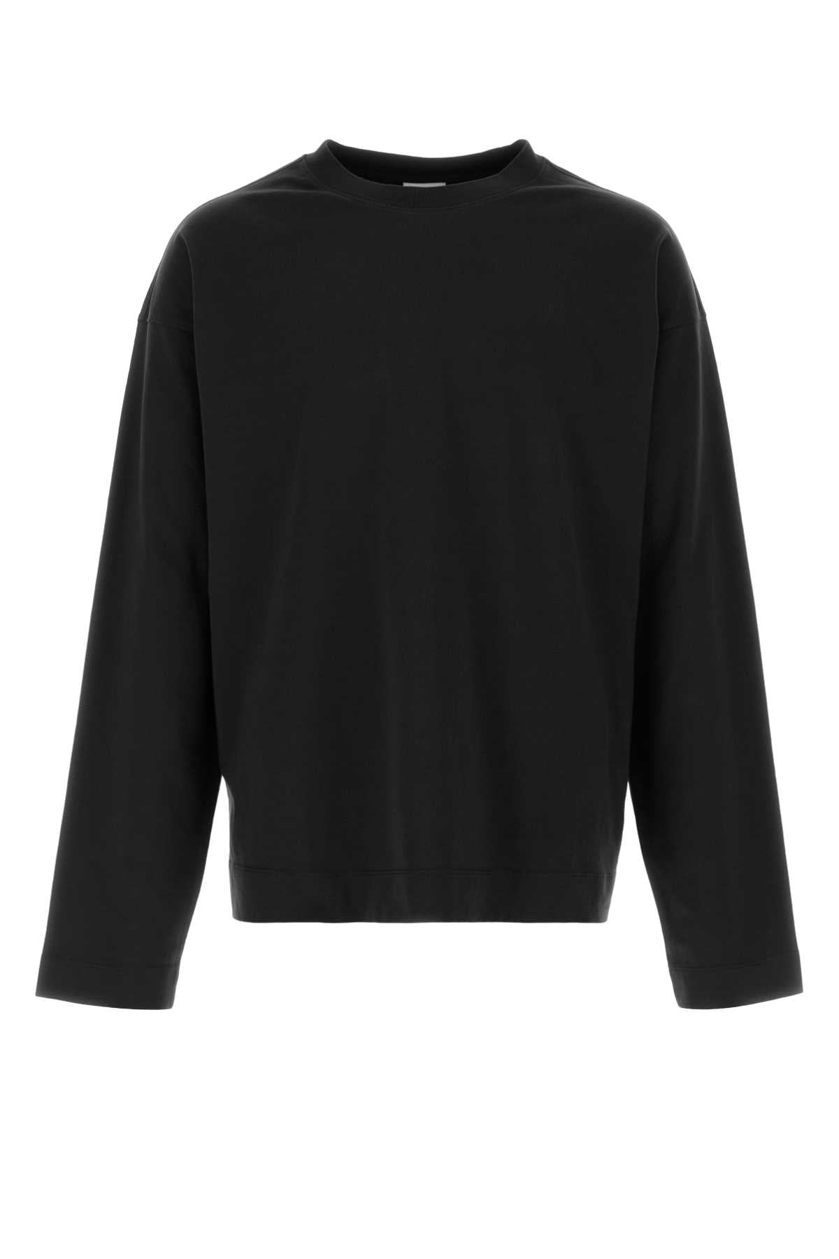 Dries Van Noten Men Black Cotton Hegland T-Shirt