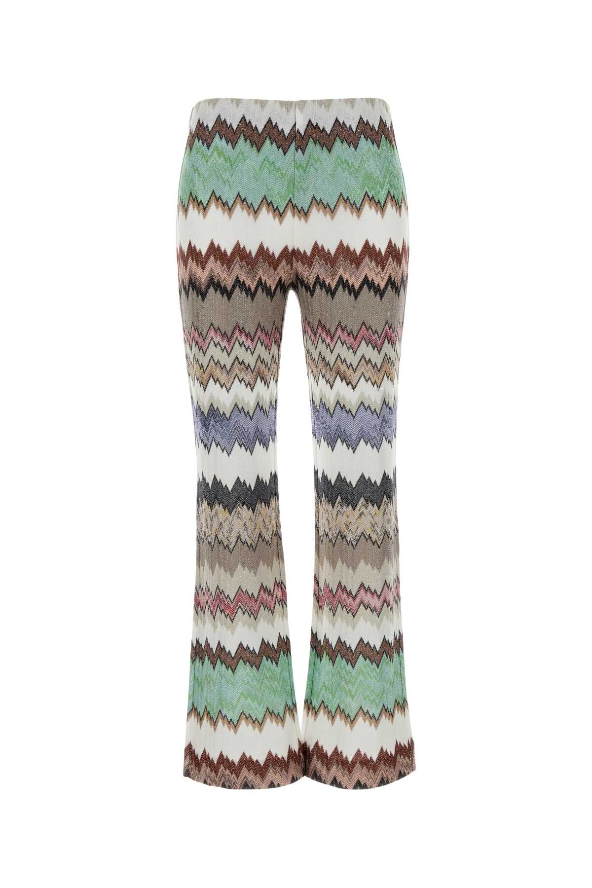 Missoni Women Embroidered Viscose Pant MISSONI
