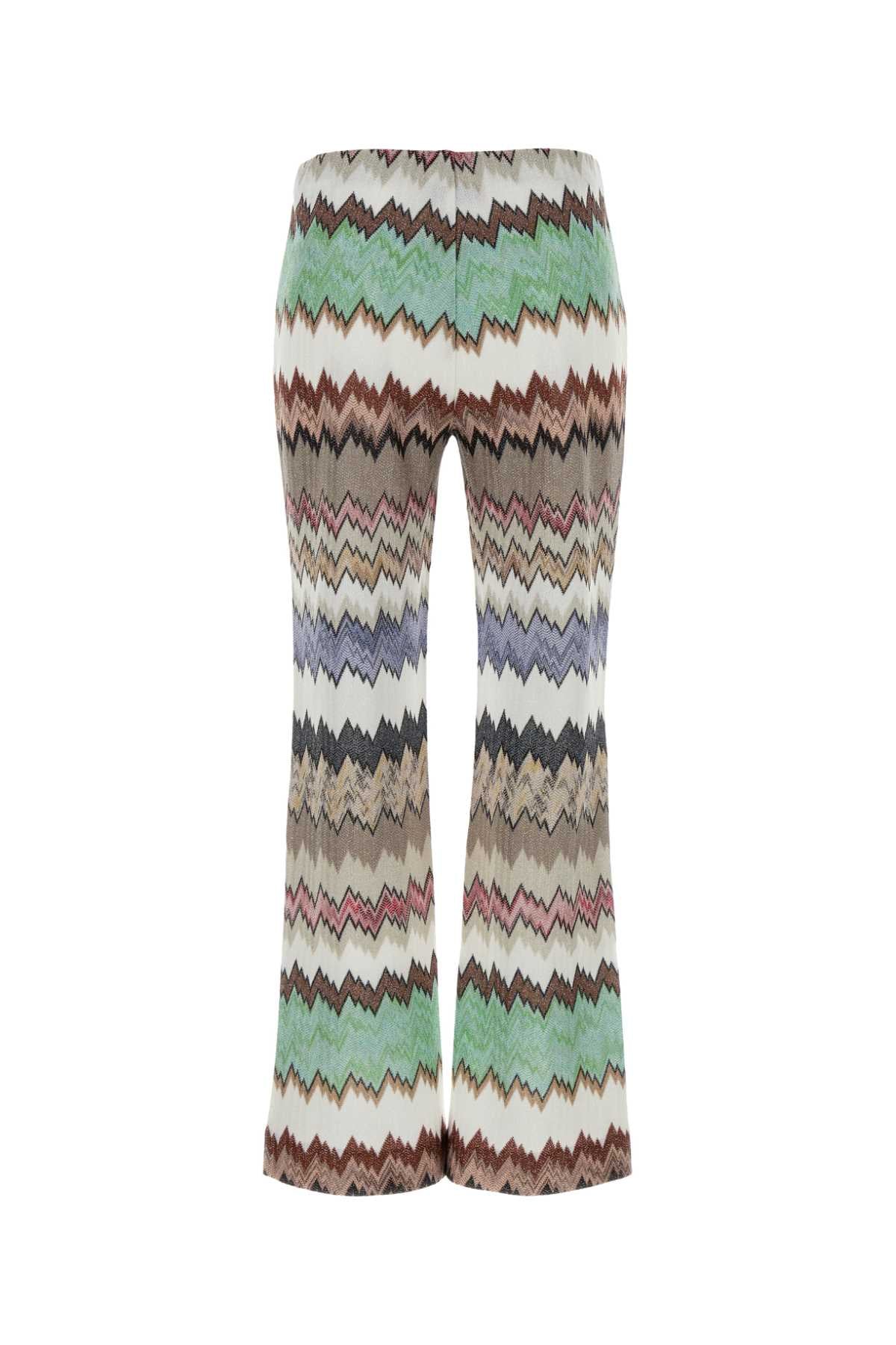 Missoni Women Embroidered Viscose Pant MISSONI