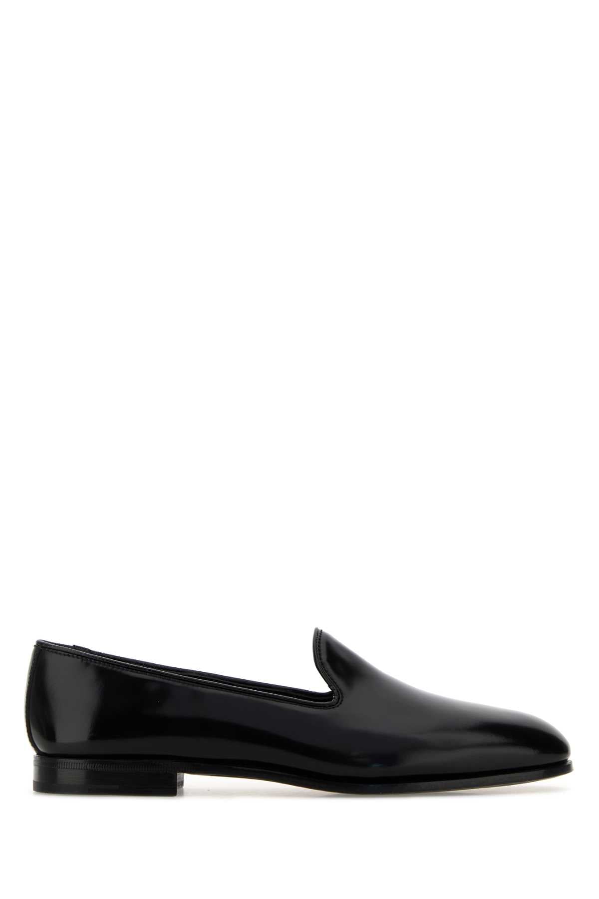 Church's Women Black Leather Reign Ballerinas CHURCH'S