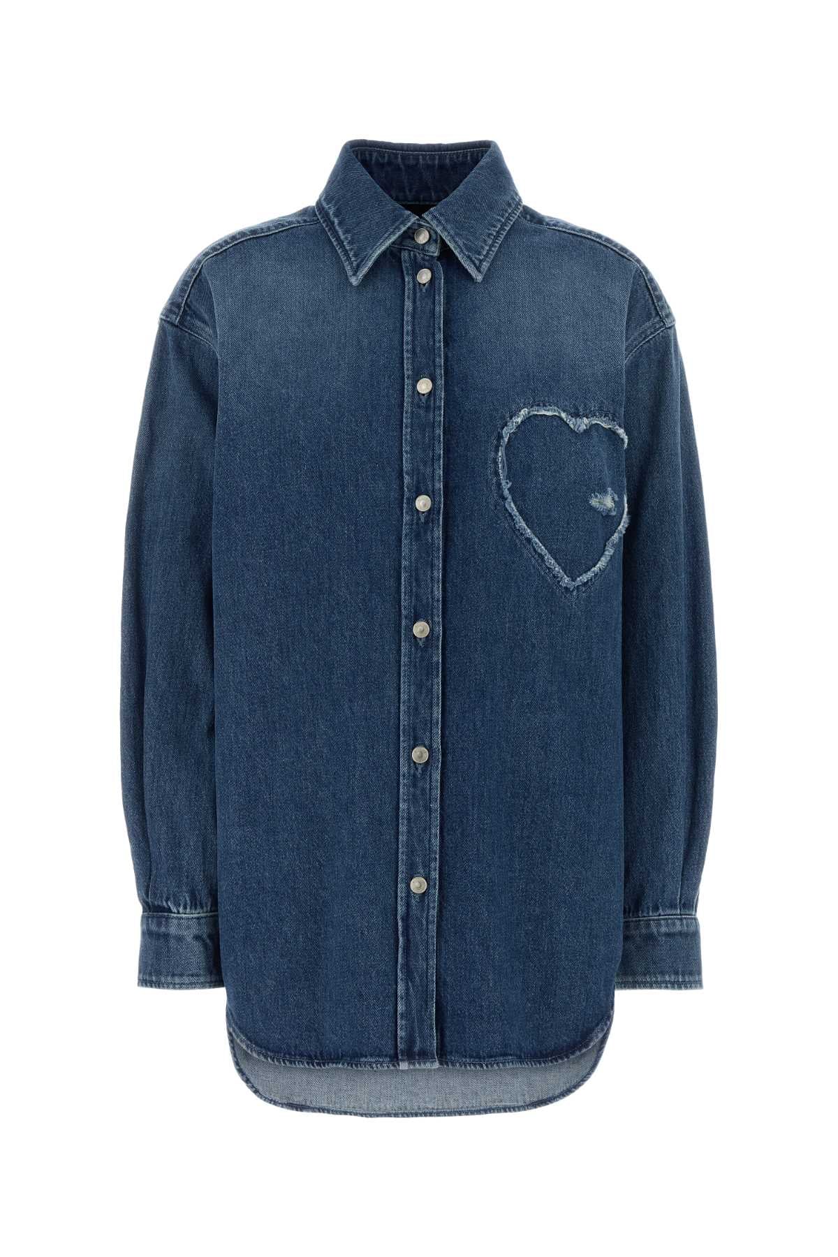 Moschino Women Denim Shirt MOSCHINO