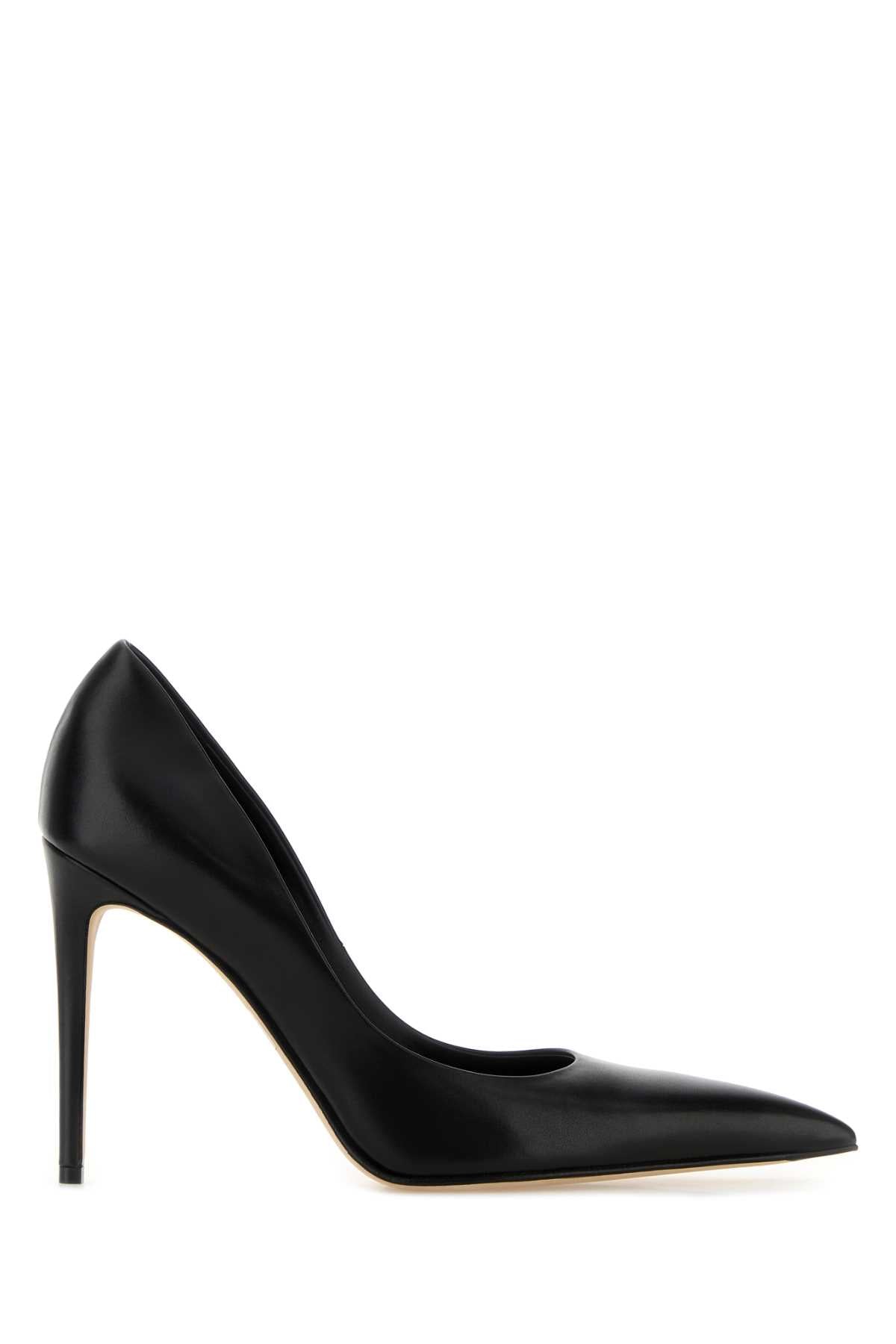 Alexander Mcqueen Women Black Leather Pumps