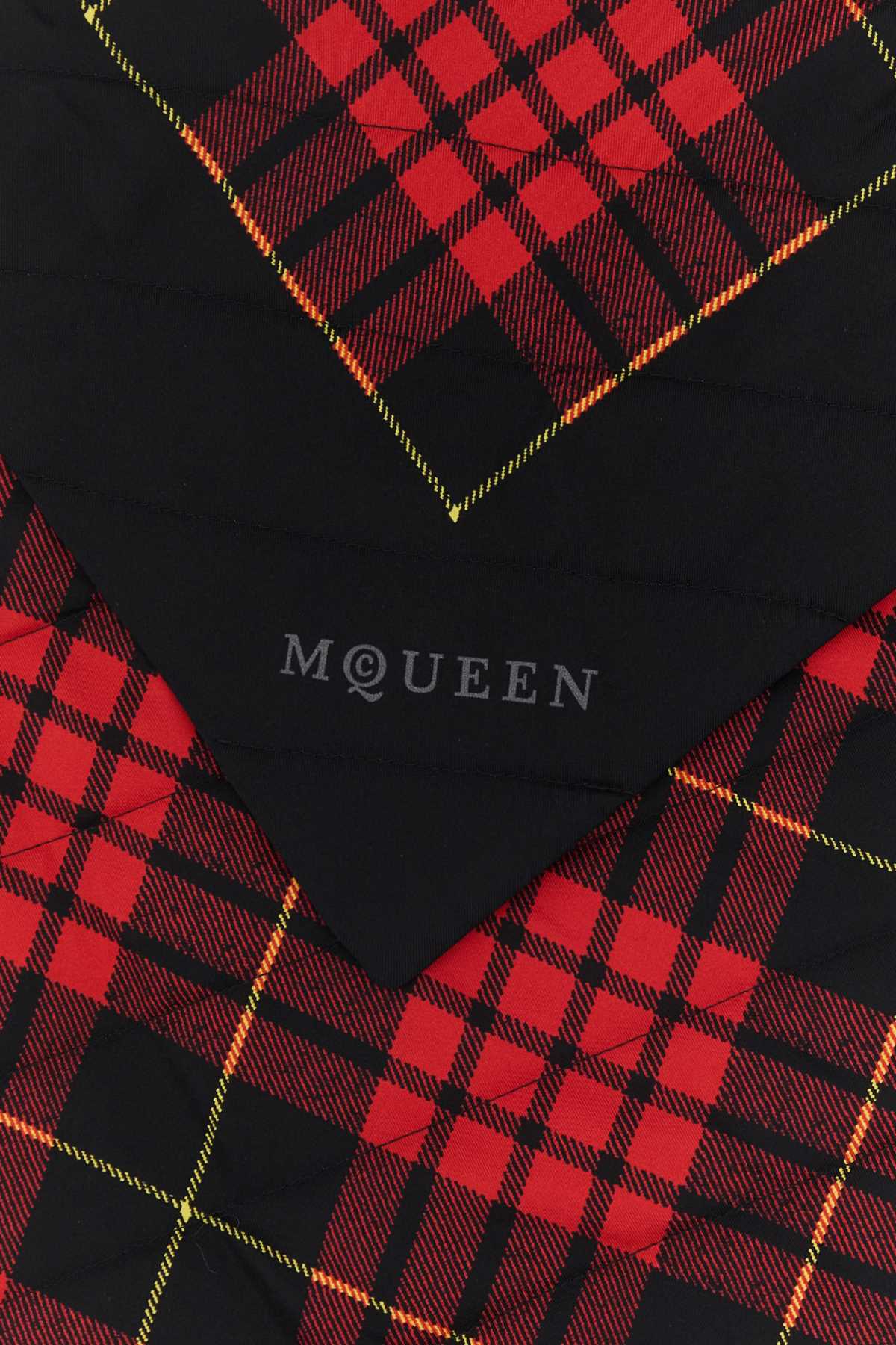 Alexander Mcqueen Women Embroidered Silk Scarf ALEXANDER MCQUEEN