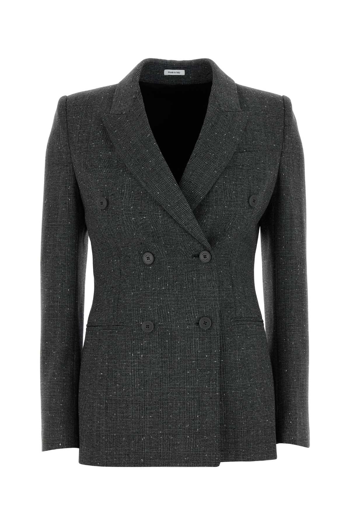 Alexander Mcqueen Women Embroidered Wool Blazer ALEXANDER MCQUEEN