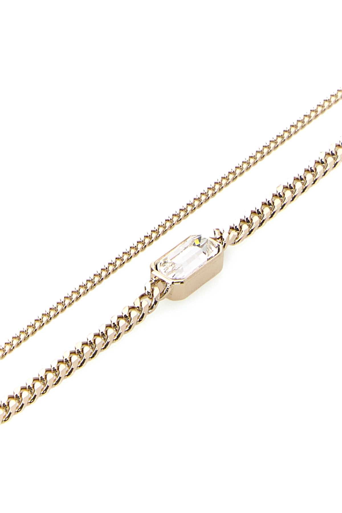 Alexander Mcqueen Women Platinum Metal Skull Bracelet ALEXANDER MCQUEEN