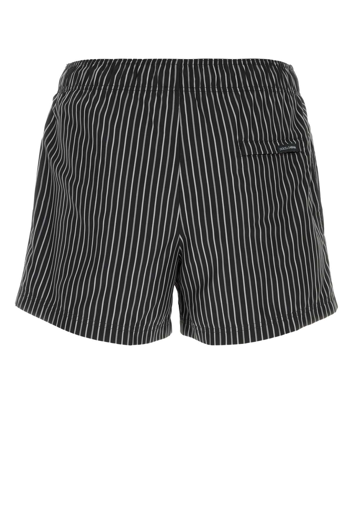 Dolce & Gabbana Men Printed Polyester Swimming Shorts DOLCE & GABBANA