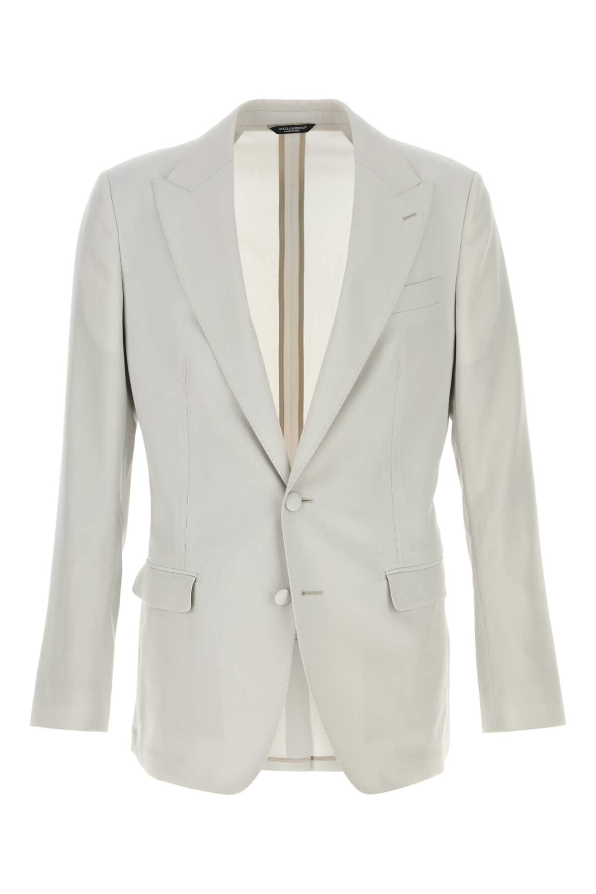 Dolce & Gabbana Men Ice Wool Blazer DOLCE & GABBANA