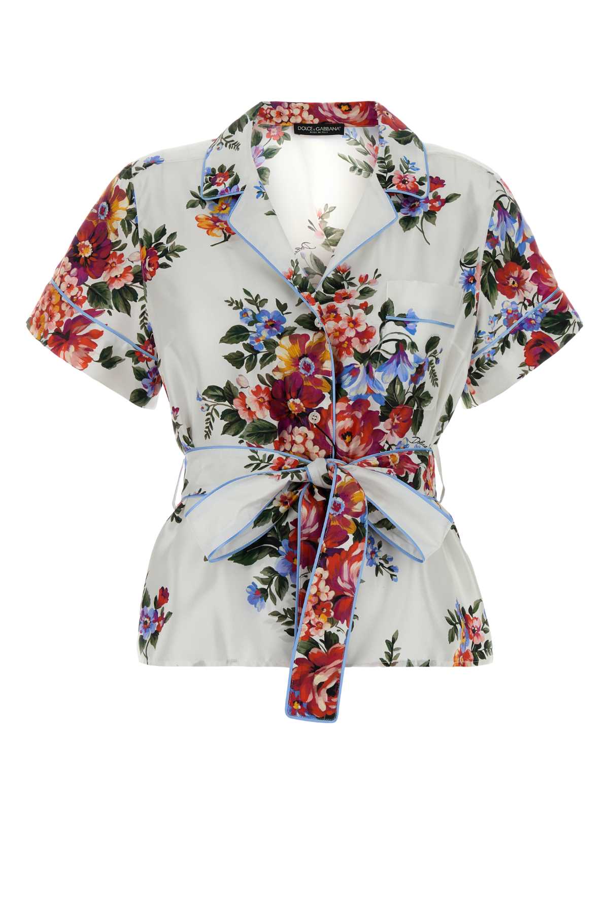 Dolce & Gabbana Women Printed Twill Shirt DOLCE & GABBANA