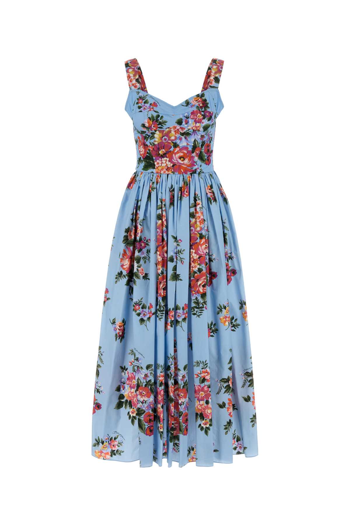 Dolce & Gabbana Women Printed Cotton Dress DOLCE & GABBANA
