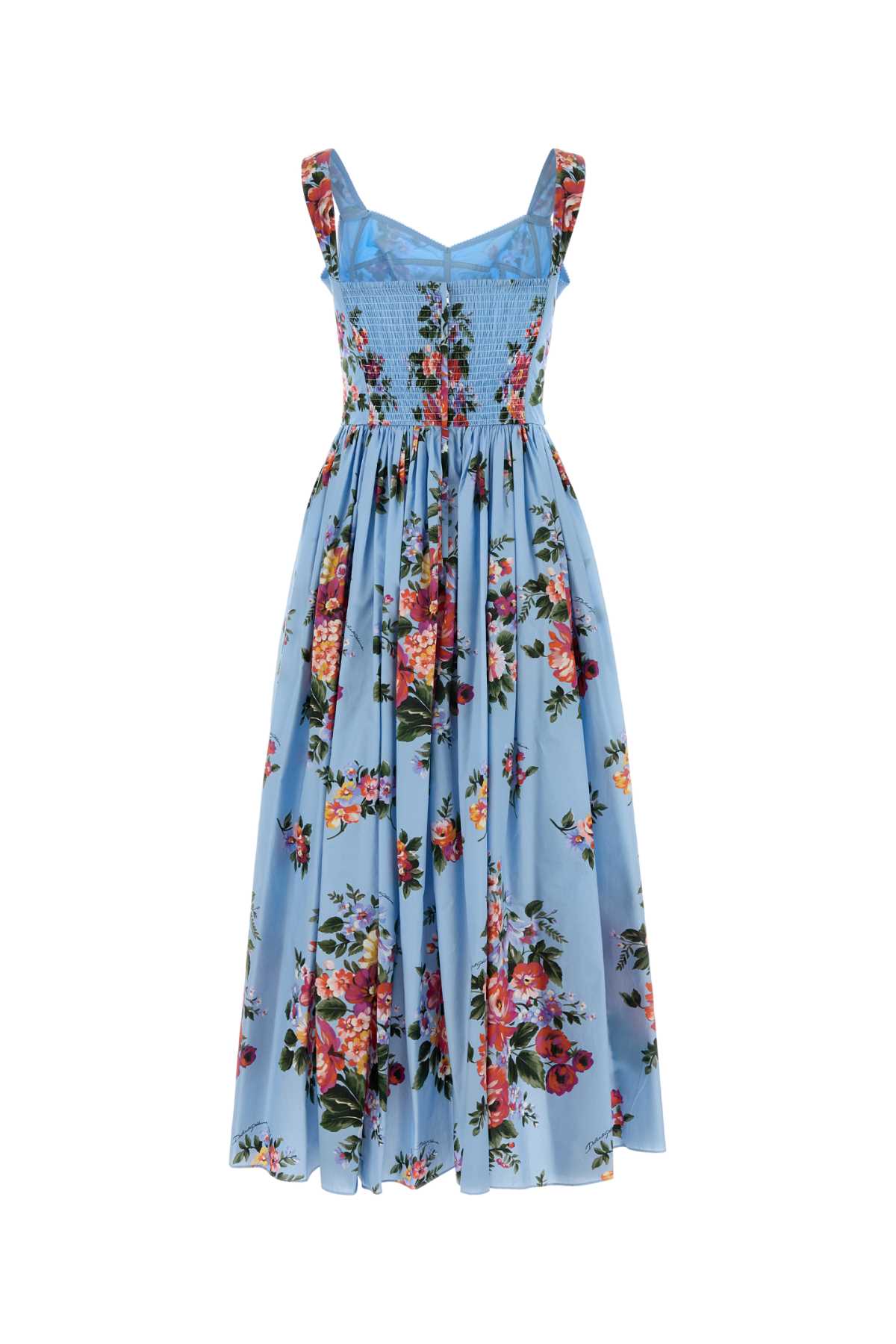 Dolce & Gabbana Women Printed Cotton Dress DOLCE & GABBANA