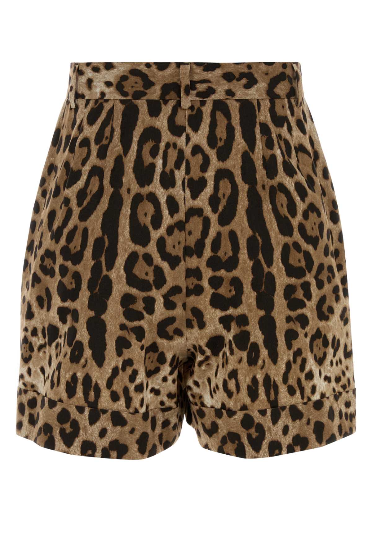 Dolce & Gabbana Women Printed Poplin Shorts DOLCE & GABBANA