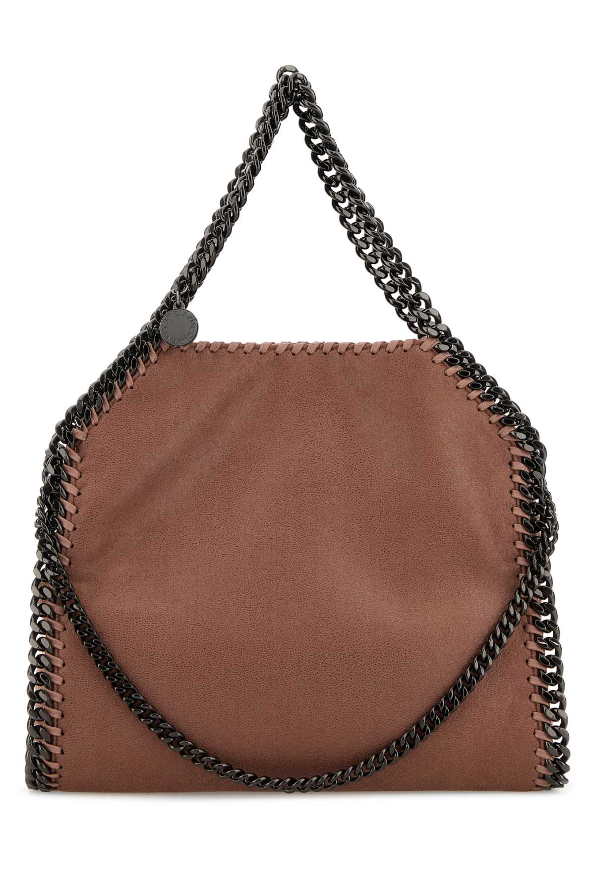 Stella Mccartney Women Dark Pink Shaggy Deer Mini Falabella Handbag STELLA MCCARTNEY