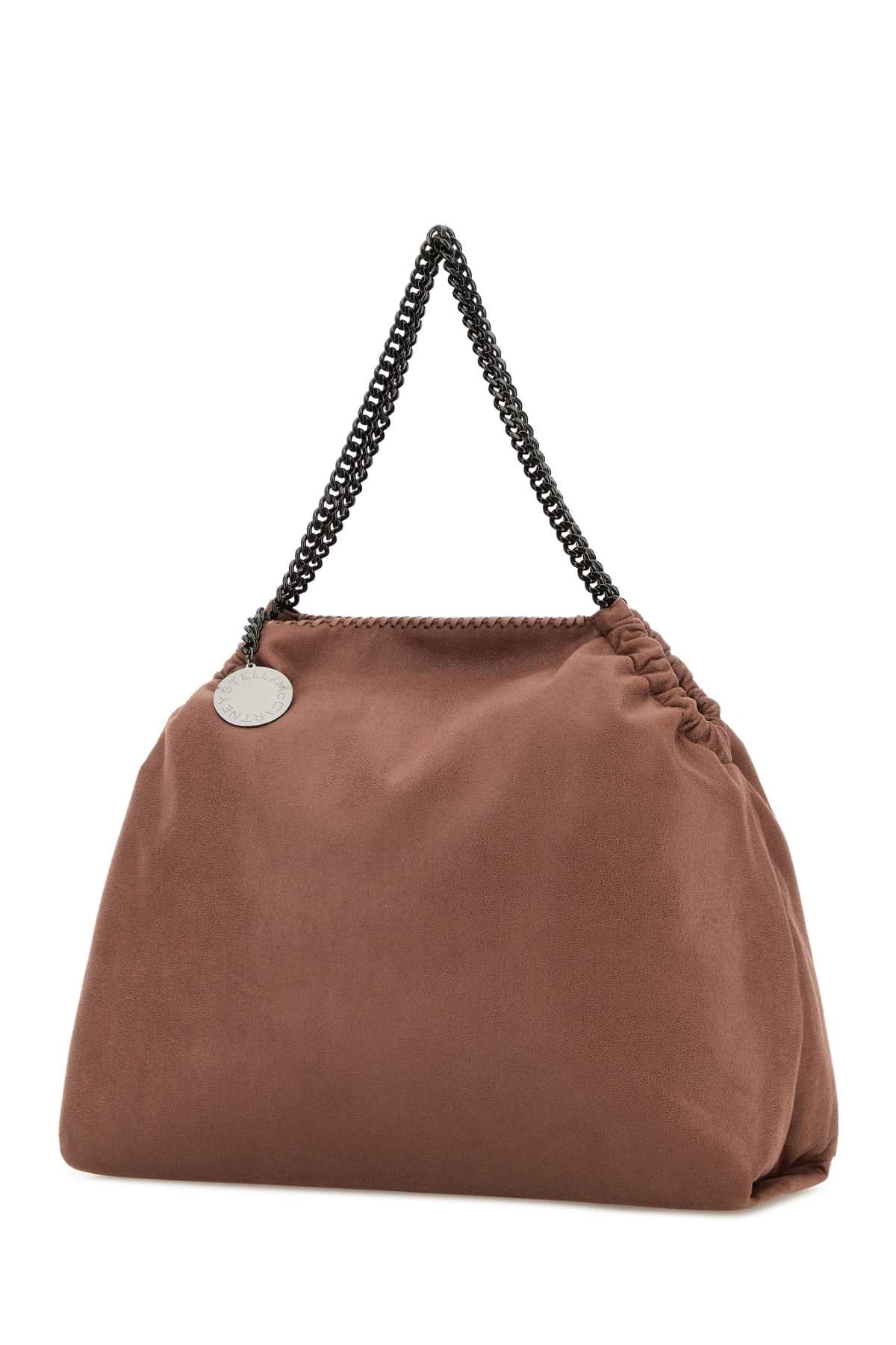 Stella Mccartney Women Antiqued Pink Shaggy Deer Falabella Shopping Bag STELLA MCCARTNEY