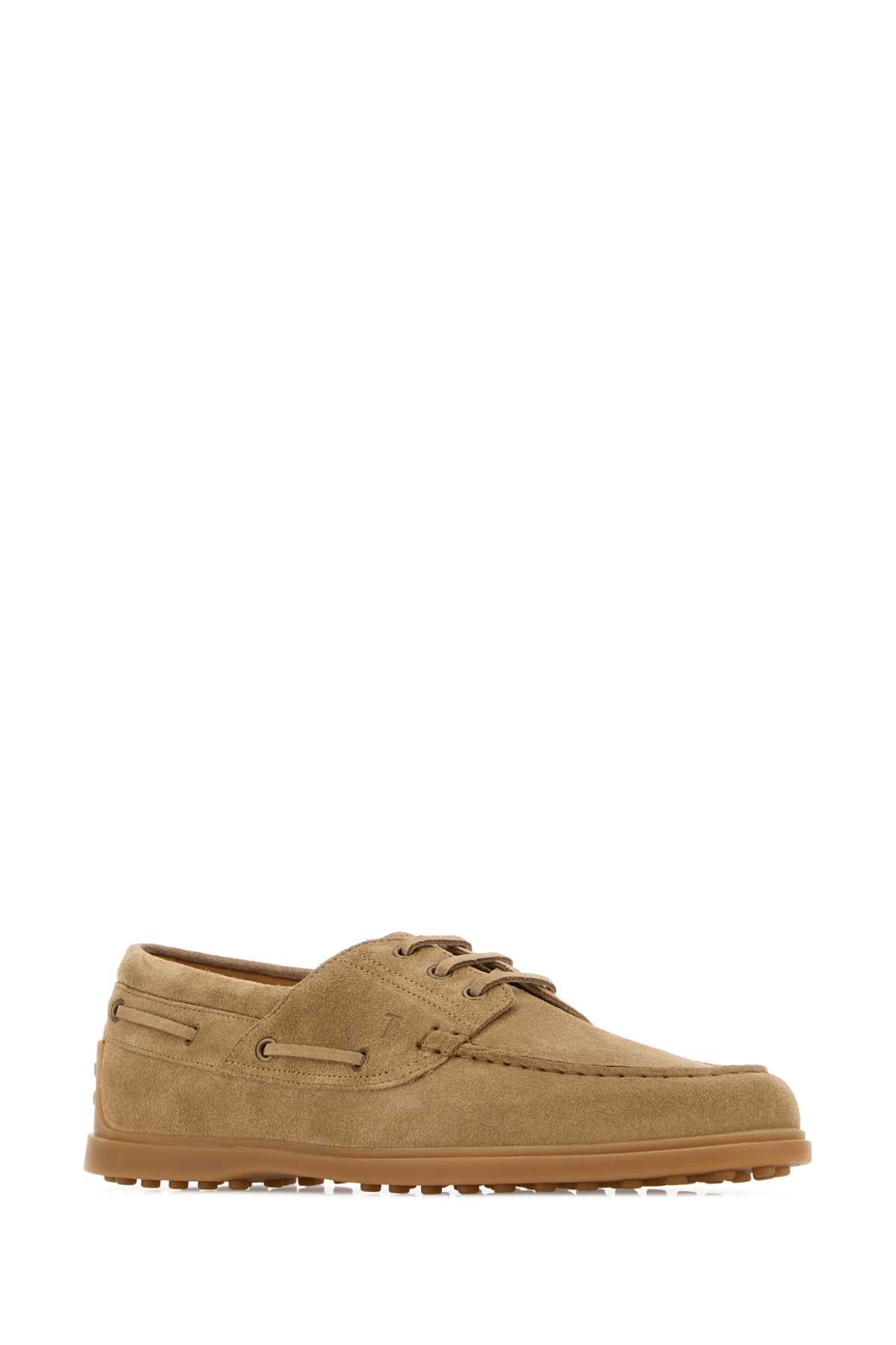 Tod's Men Beige Suede Loafers TOD'S
