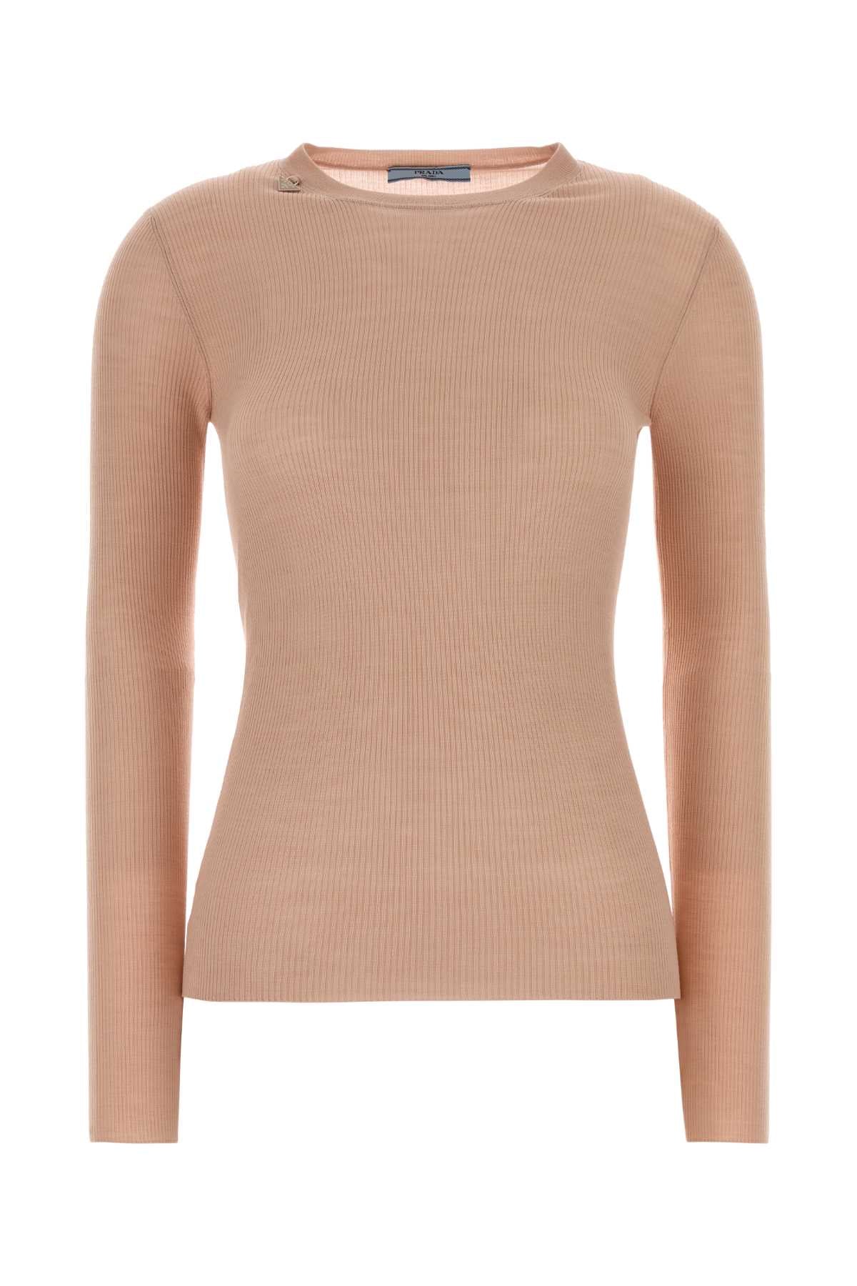 Prada Women Pink Wool Sweater PRADA