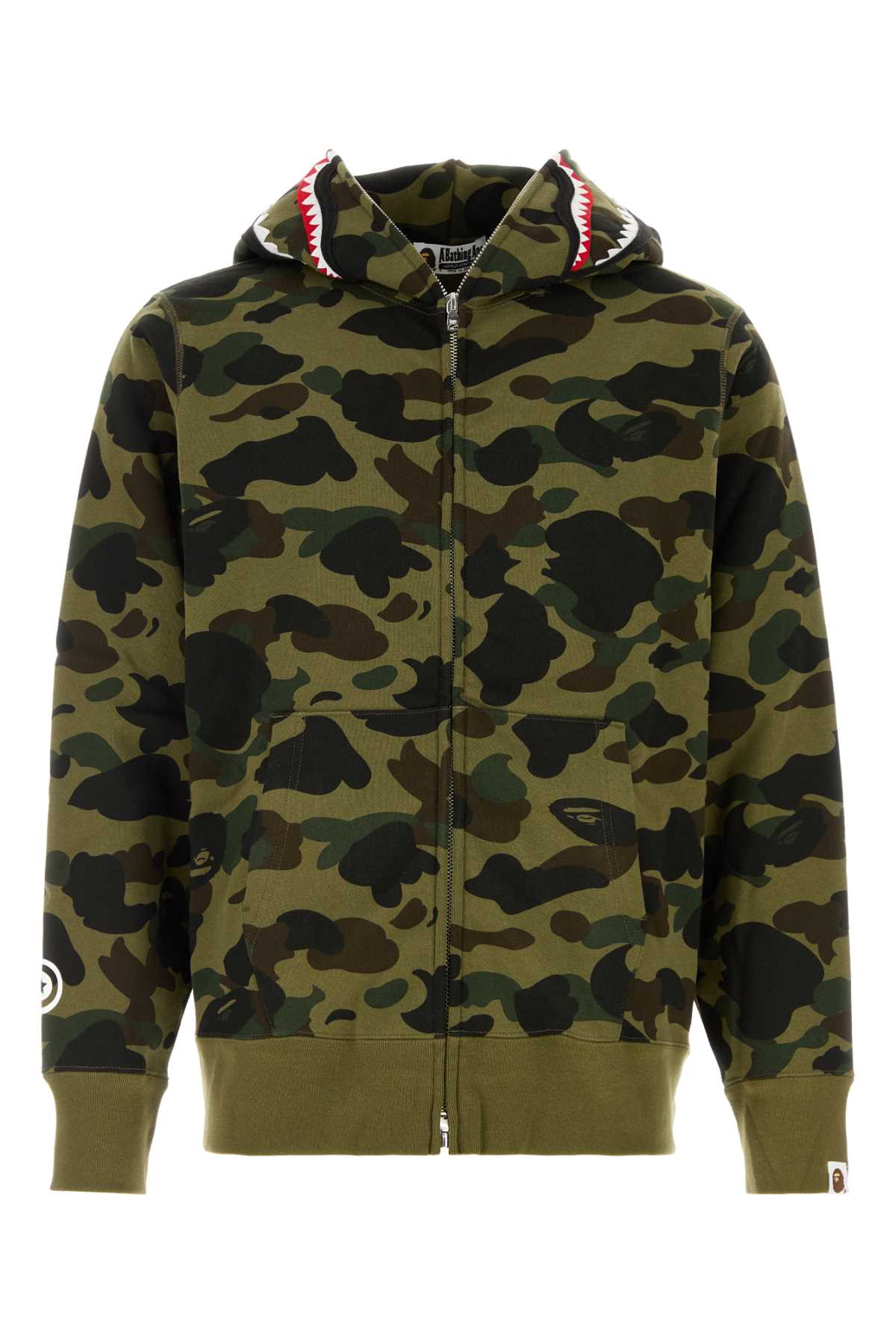 Bape Men Printed Cotton 1St Camo Shark Sweatshirt BAPE