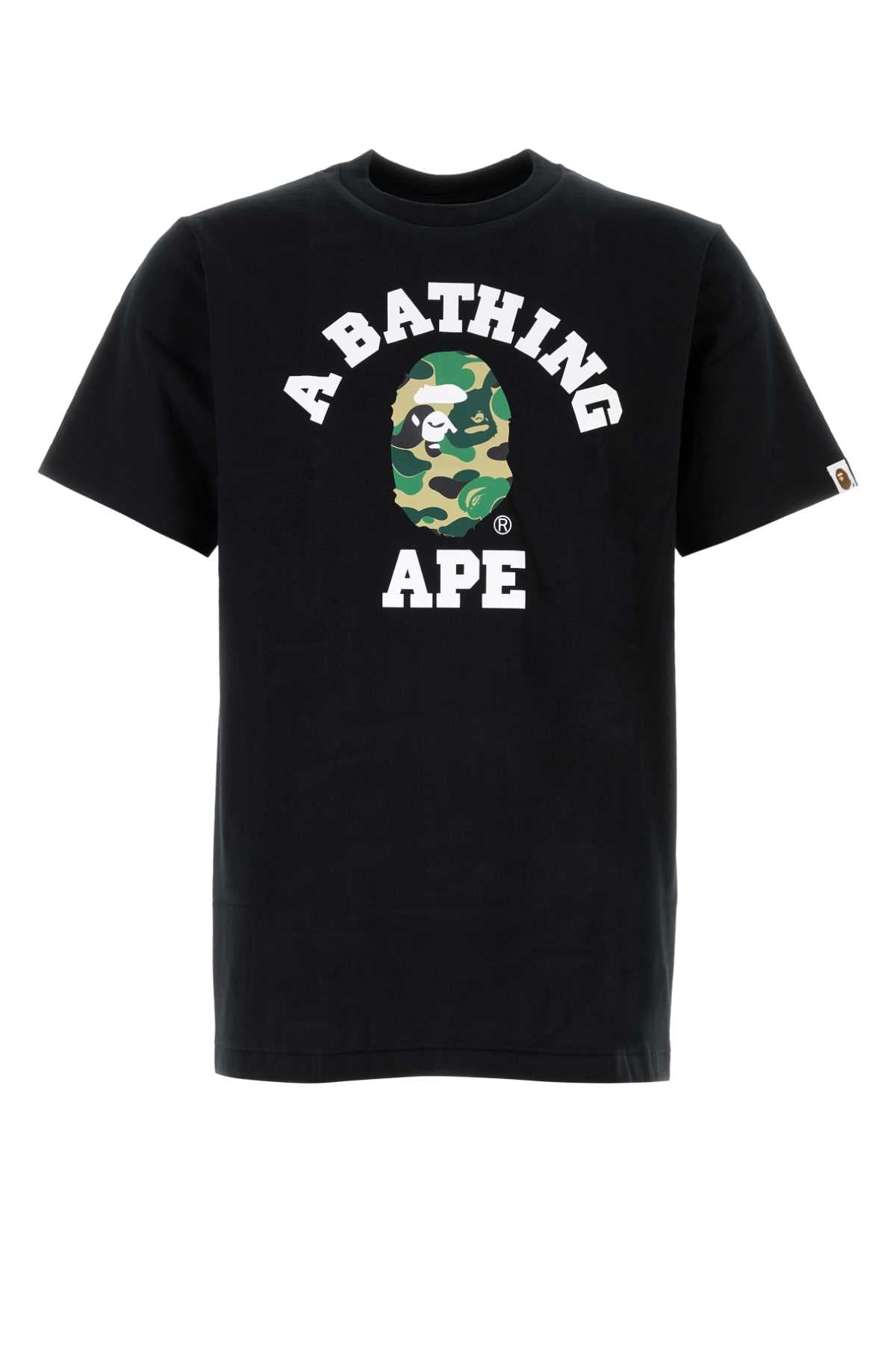 Bape Men Slate Cotton Abc Camo Collage T-Shirt BAPE