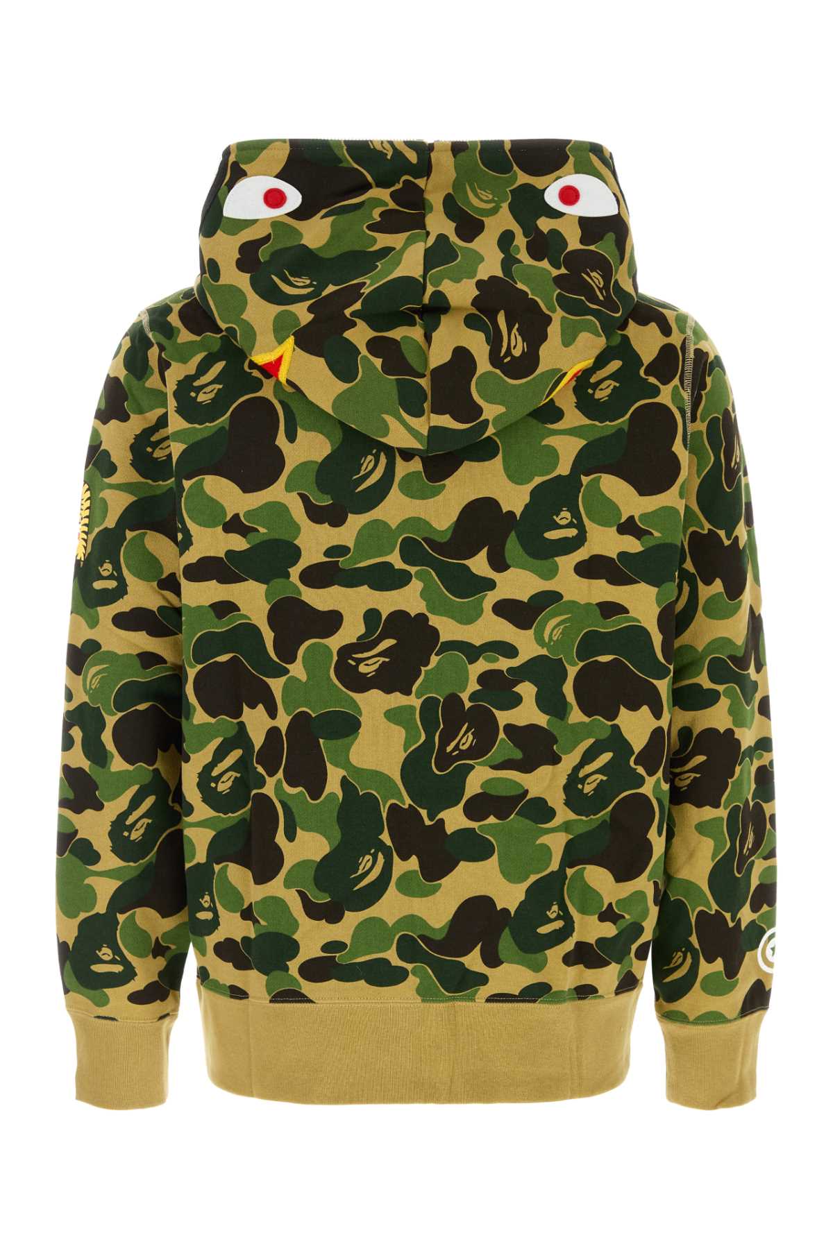 Bape Men Printed Cotton Abc Camo 2Nd Shark Sweatshirt BAPE