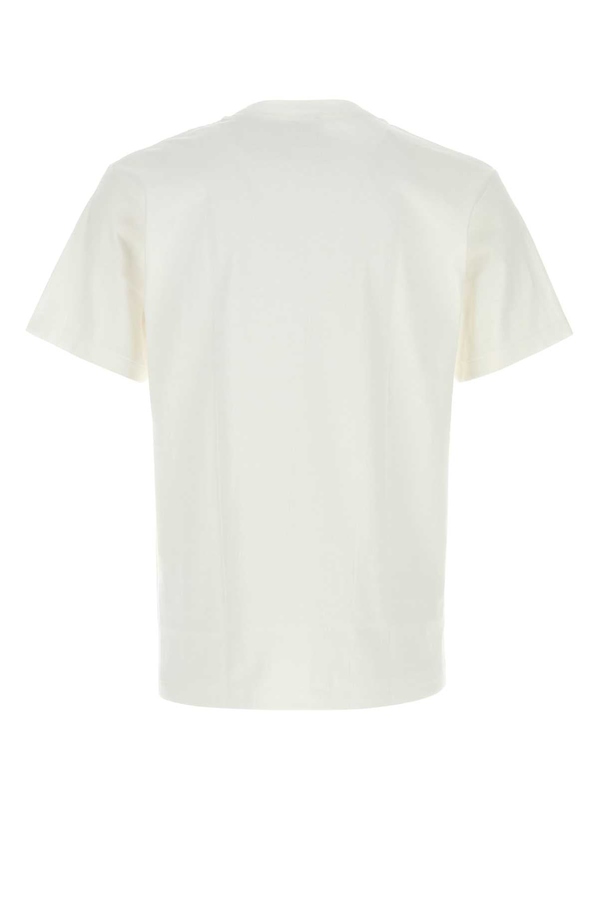 Bape Men White Cotton Milo On Ape Head T-Shirt BAPE