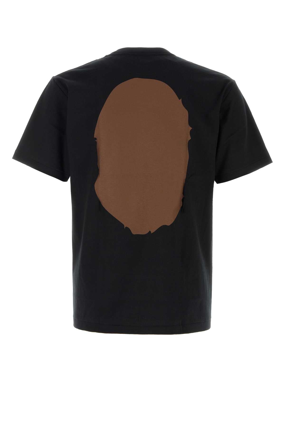 Bape Men Black Cotton Big Ape Head T-Shirt BAPE