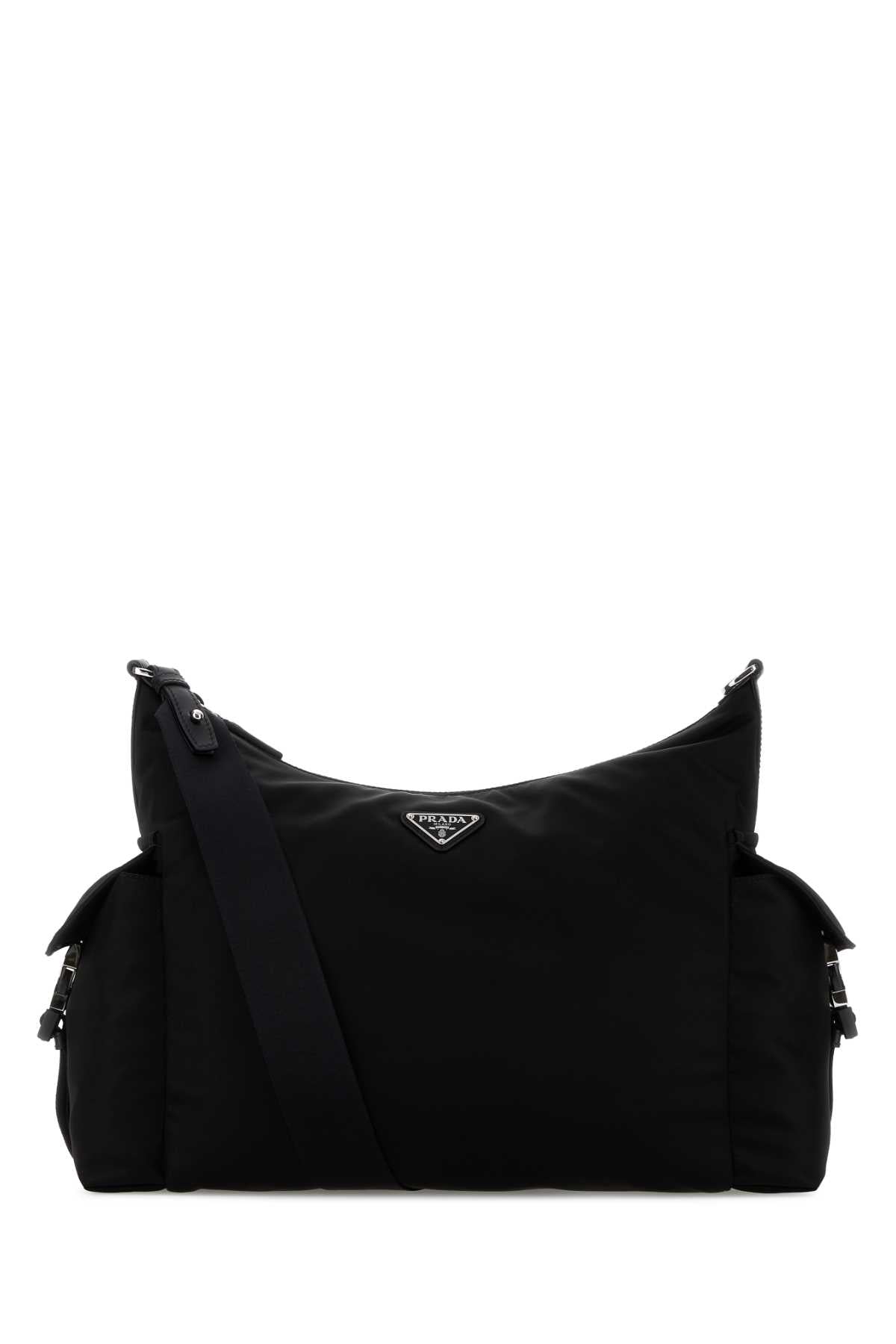 Prada Men Black Re-Nylon Prada Explore Shopping Bag PRADA
