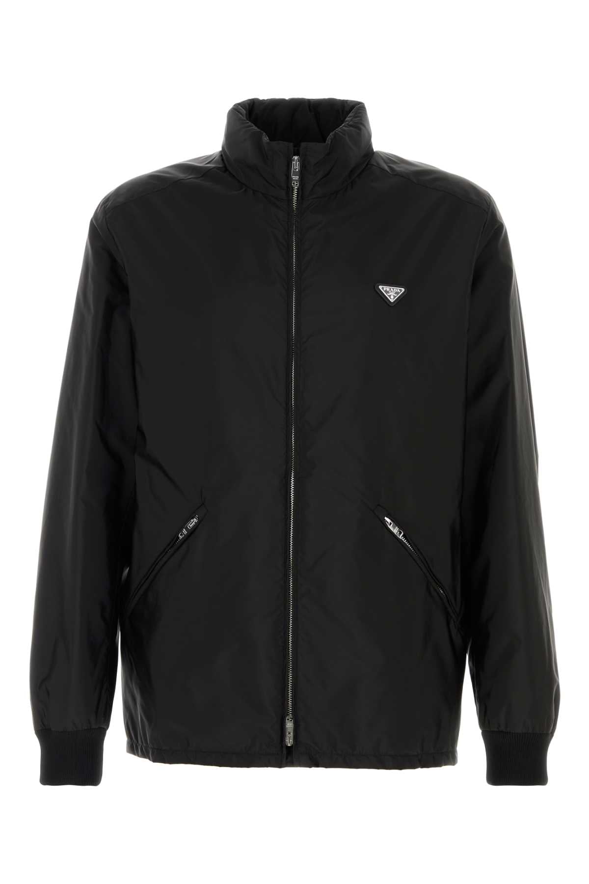 Prada Men Black Re-Nylon Jacket PRADA