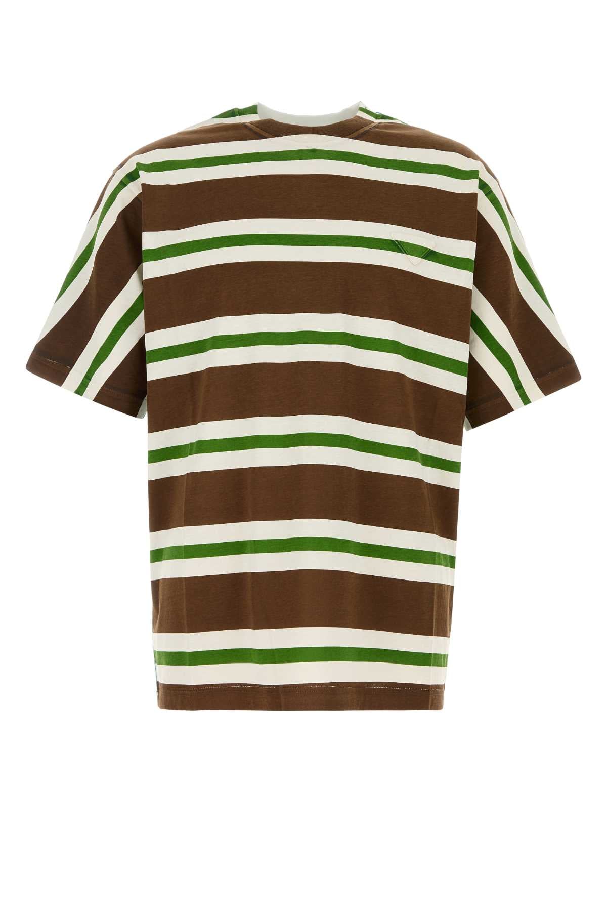 Prada Men Printed Cotton T-Shirt PRADA