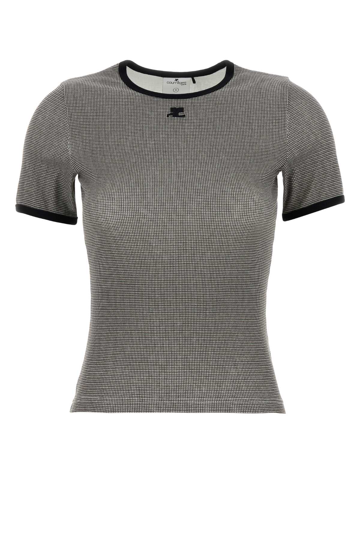 Courreges Women Printed Jersey T-Shirt COURREGES
