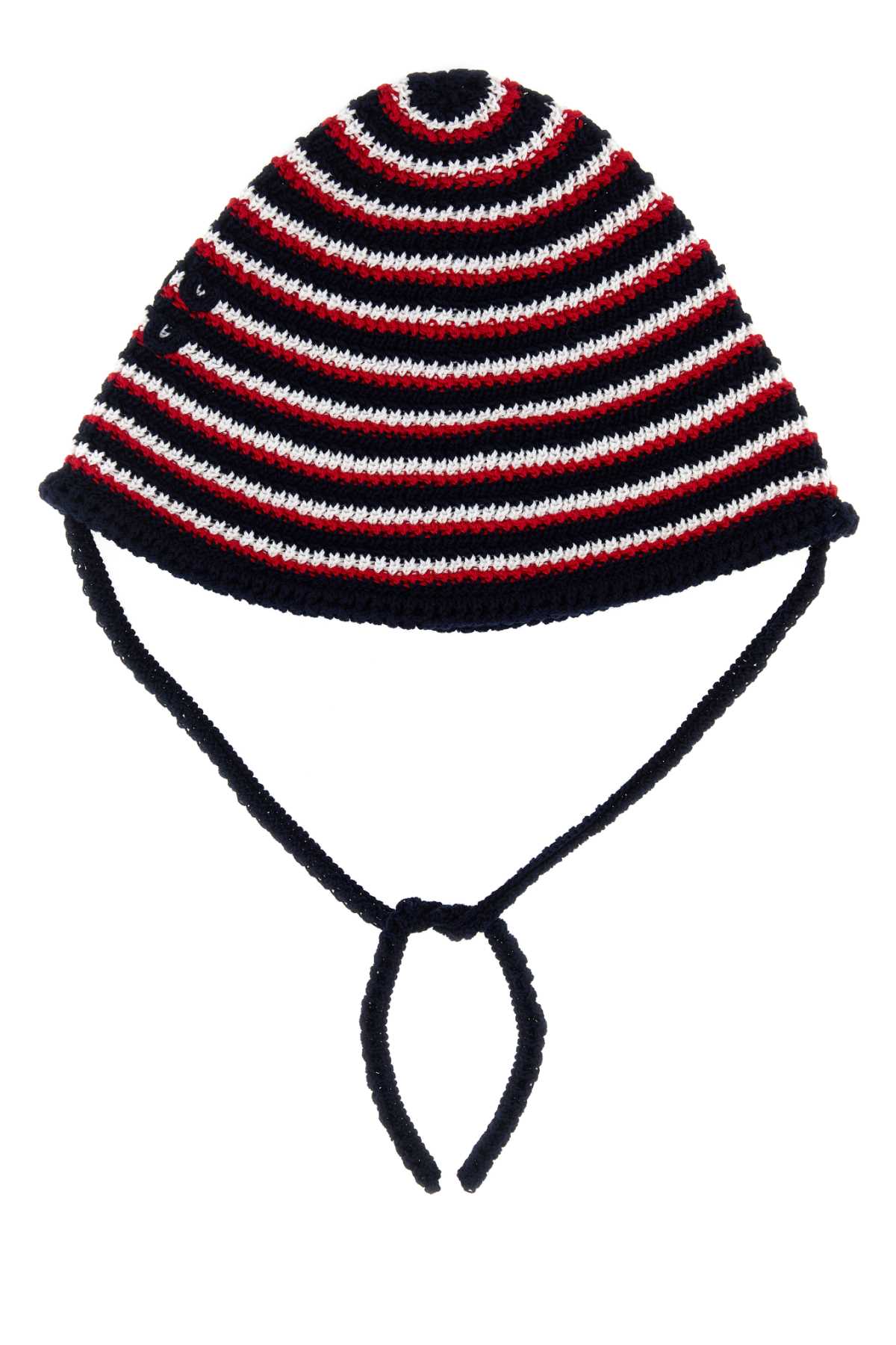 Miu Miu Women Embroidered Crochet Bucket Hat MIU MIU