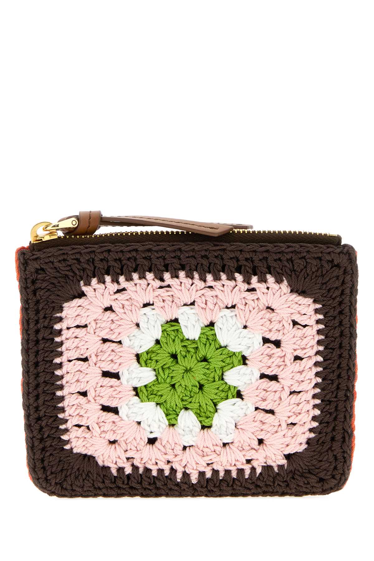Miu Miu Women Multicolor Crochet Card Holder MIU MIU