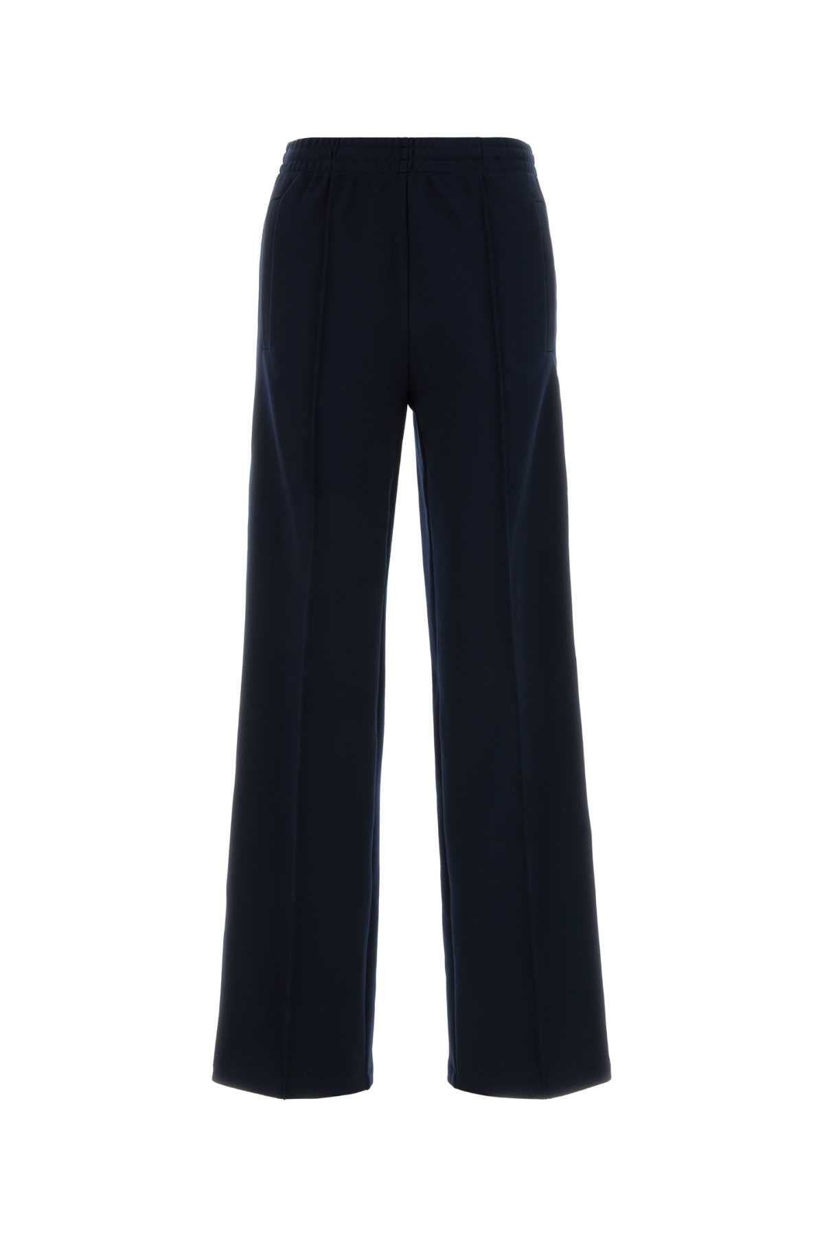 Miu Miu Women Midnight Blue Polyester Joggers MIU MIU