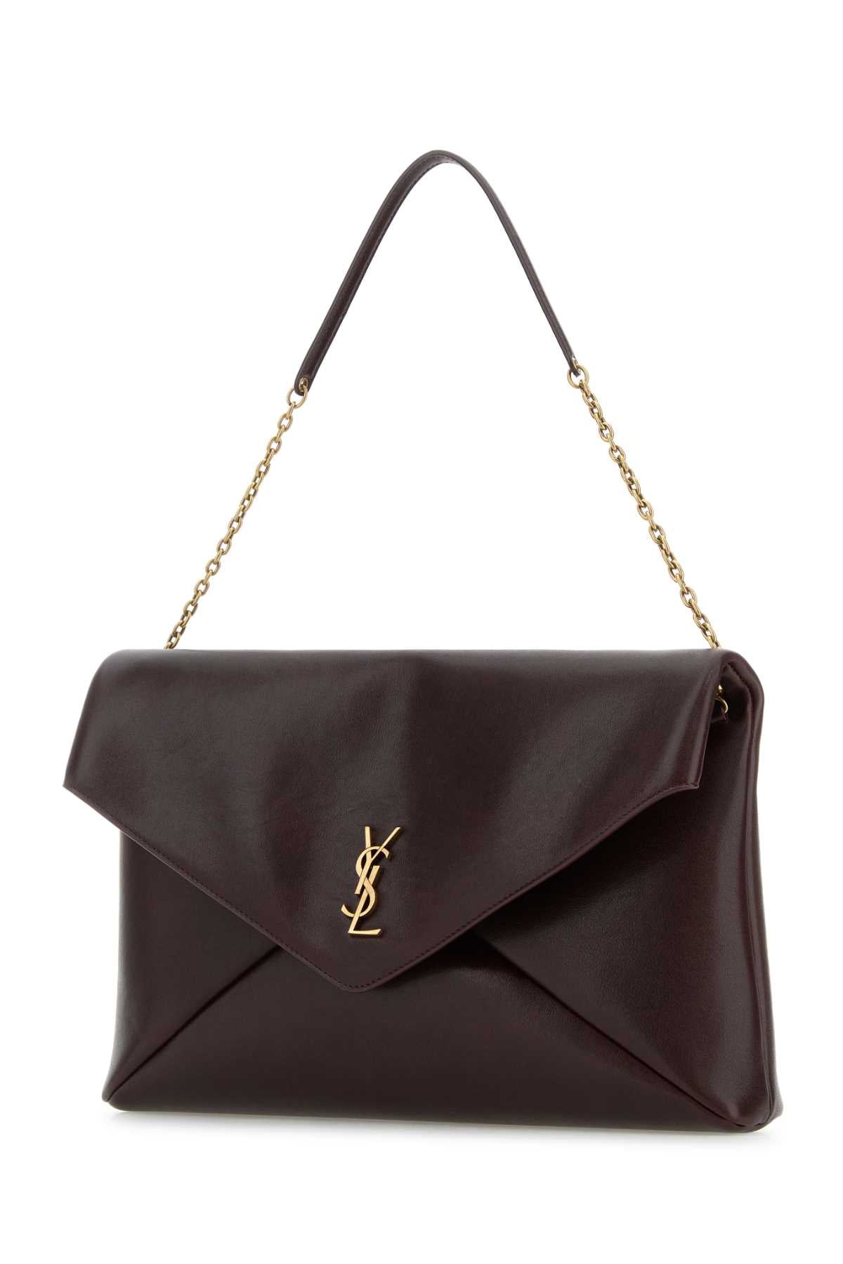 Saint Laurent Women Grape Leather Cassandre Xxl Shoulder Bag SAINT LAURENT