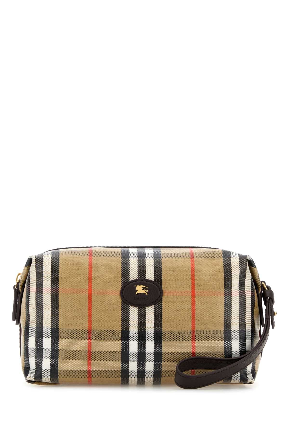 Burberry Men Printed Canvas Beauty Case BURBERRY