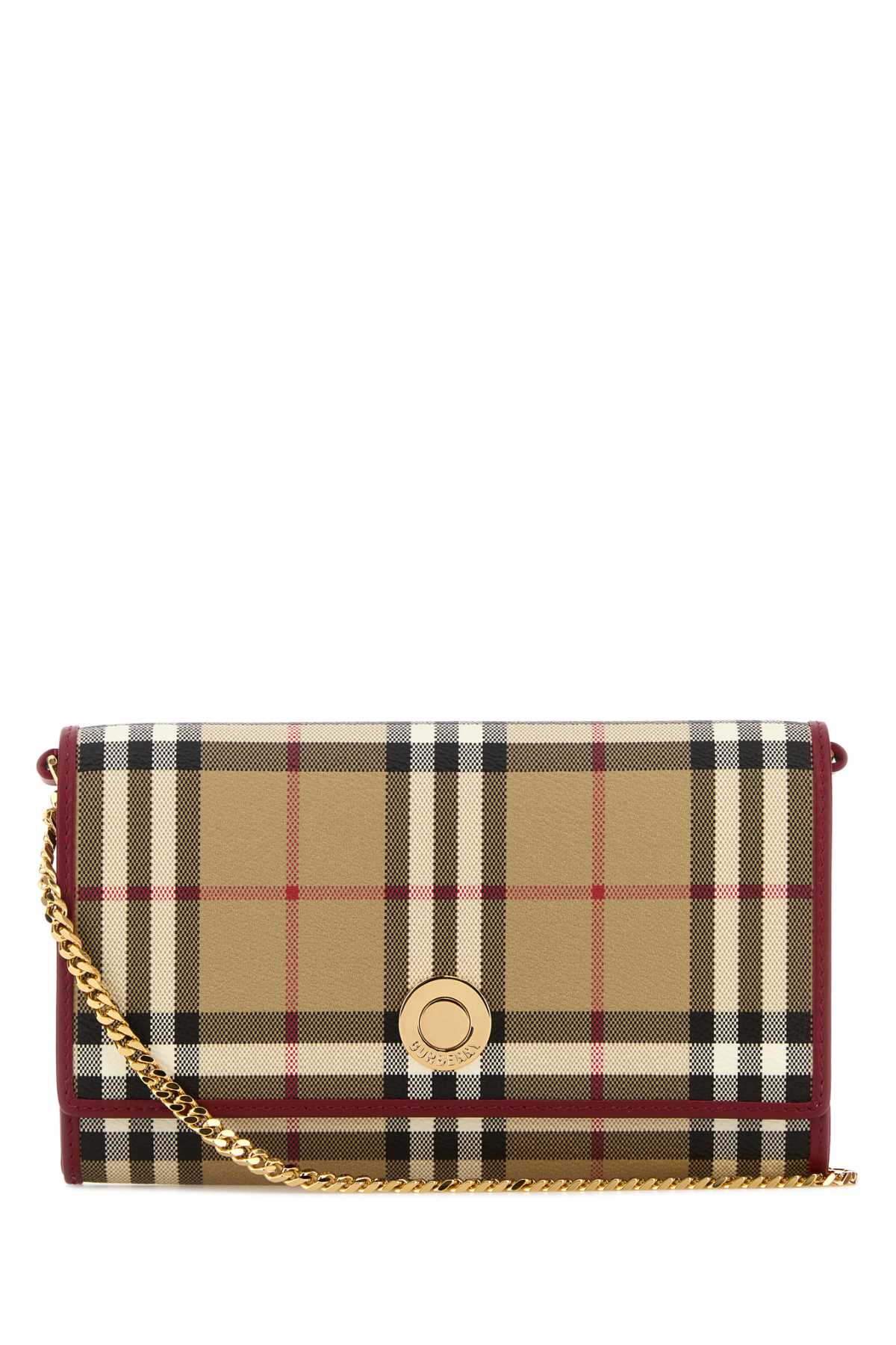 Burberry Women Printed Canvas Check Wallet BURBERRY