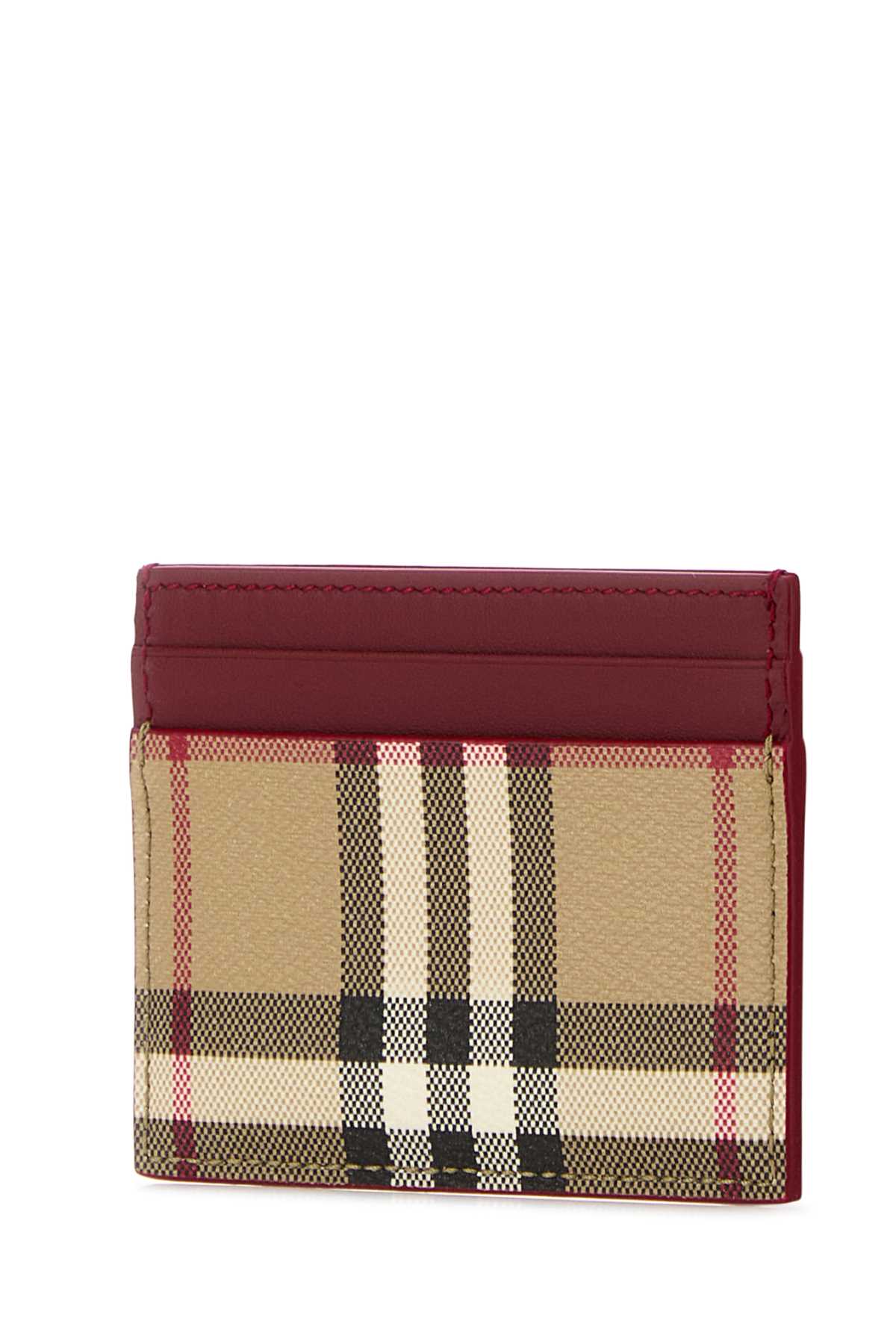 Burberry Women Printed Canvas Card Holder BURBERRY