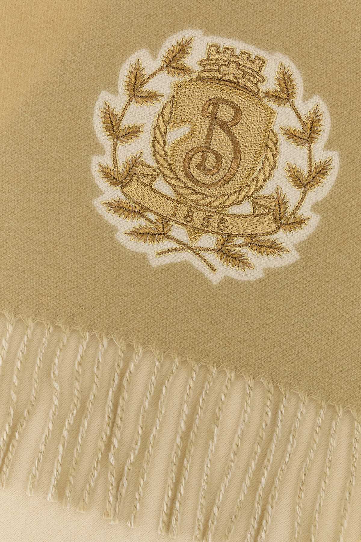 Burberry Unisex Beige Cashmere Scarf BURBERRY